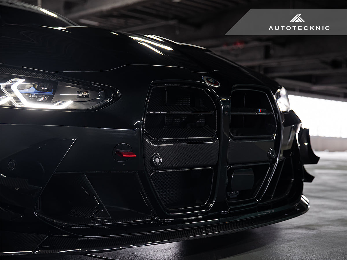 Parrilla delantera AutoTecknic Dry Carbon Avanzato - G80 M3 | G82/ G83 M4
