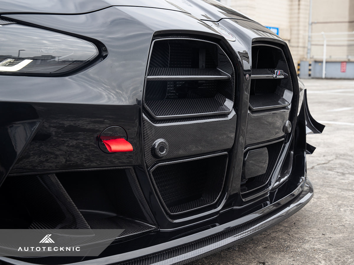 Parrilla delantera AutoTecknic Dry Carbon Avanzato - G80 M3 | G82/ G83 M4