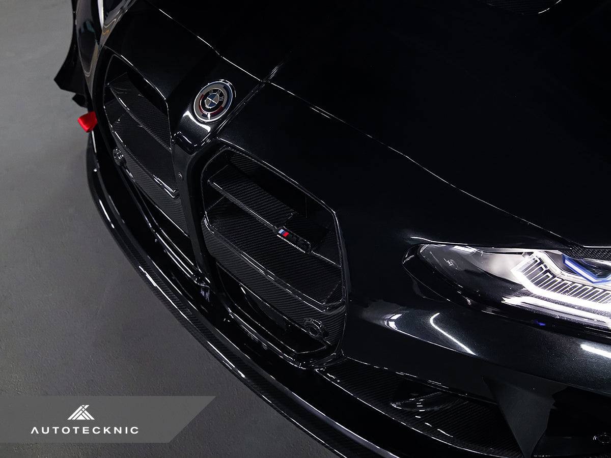 Parrilla delantera AutoTecknic Dry Carbon Avanzato - G80 M3 | G82/ G83 M4
