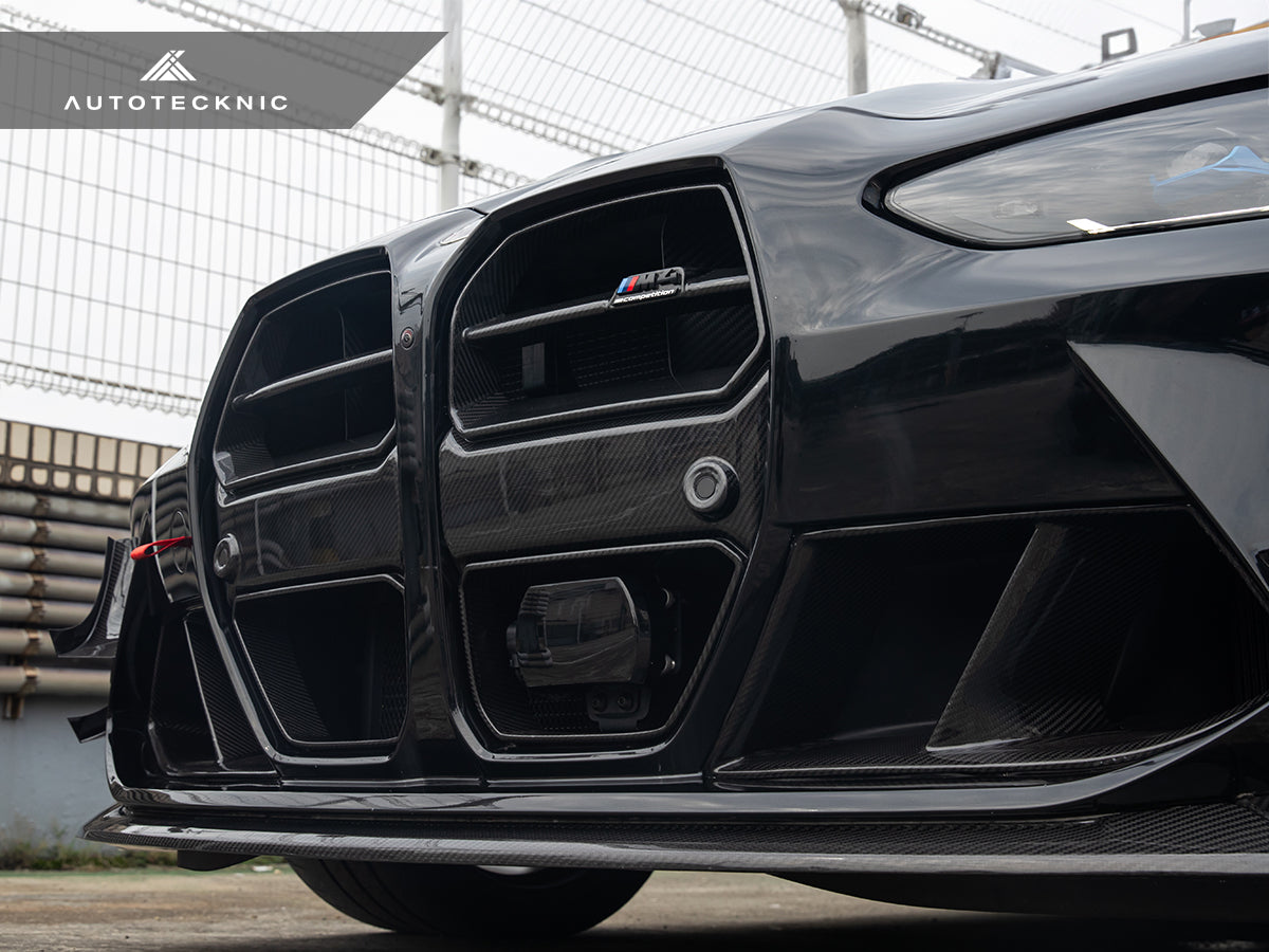 Parrilla delantera AutoTecknic Dry Carbon Avanzato - G80 M3 | G82/ G83 M4
