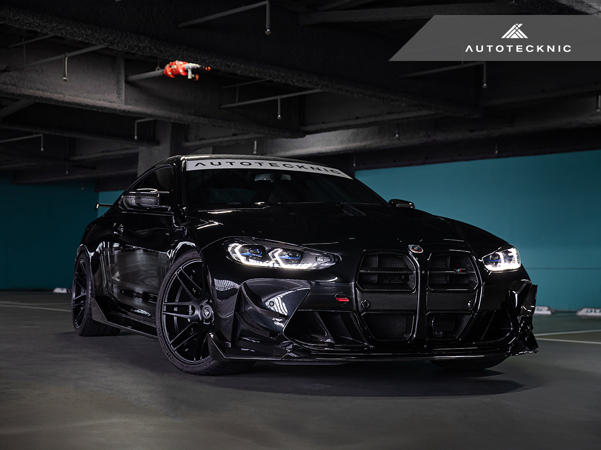Parrilla delantera AutoTecknic Dry Carbon Avanzato - G80 M3 | G82/ G83 M4