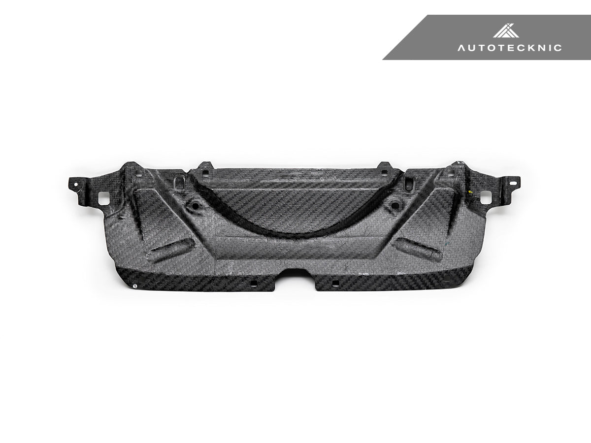 AutoTecknic Dry Carbon Fiber Crosslink Cooling Shroud - G90/ G99 M5 (ATK-BM-0826-G)
