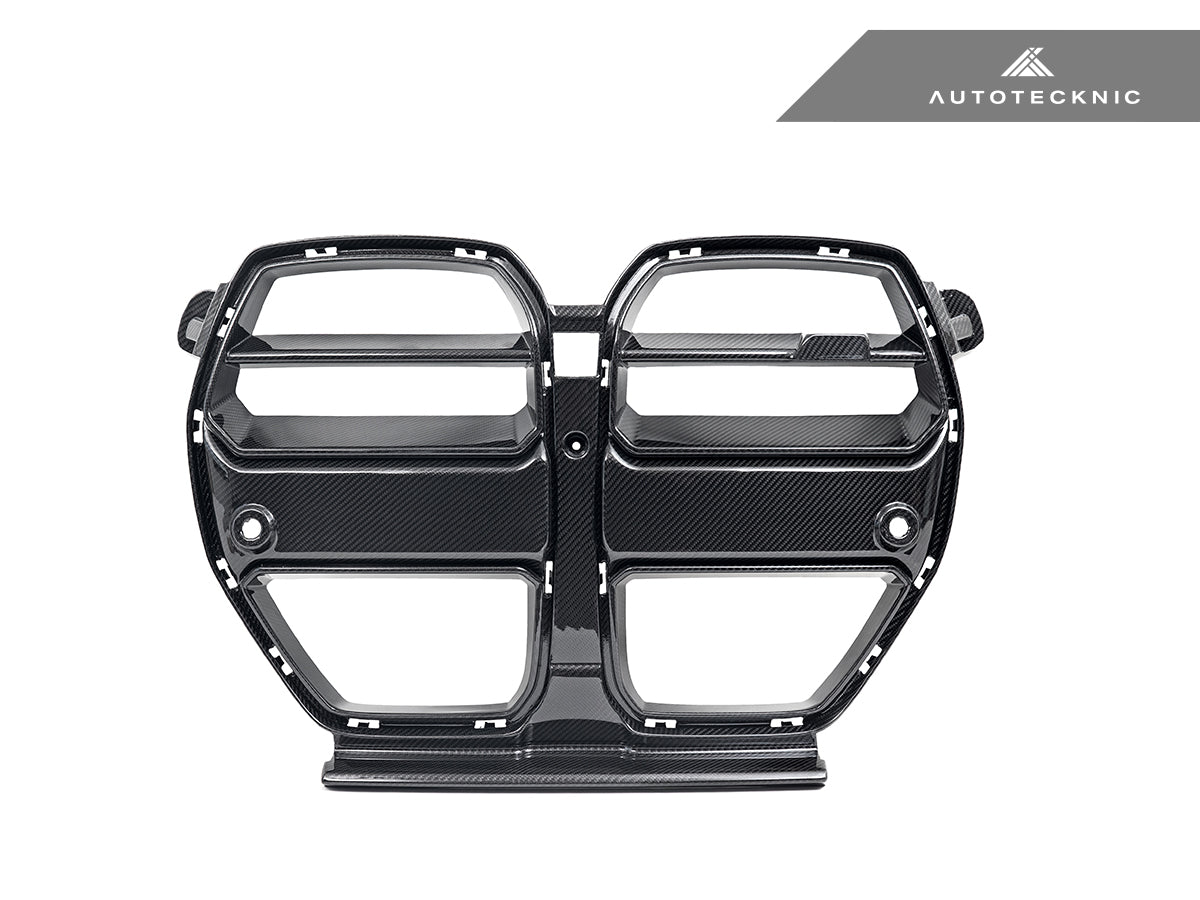 Parrilla delantera AutoTecknic Dry Carbon Avanzato - G80 M3 | G82/ G83 M4