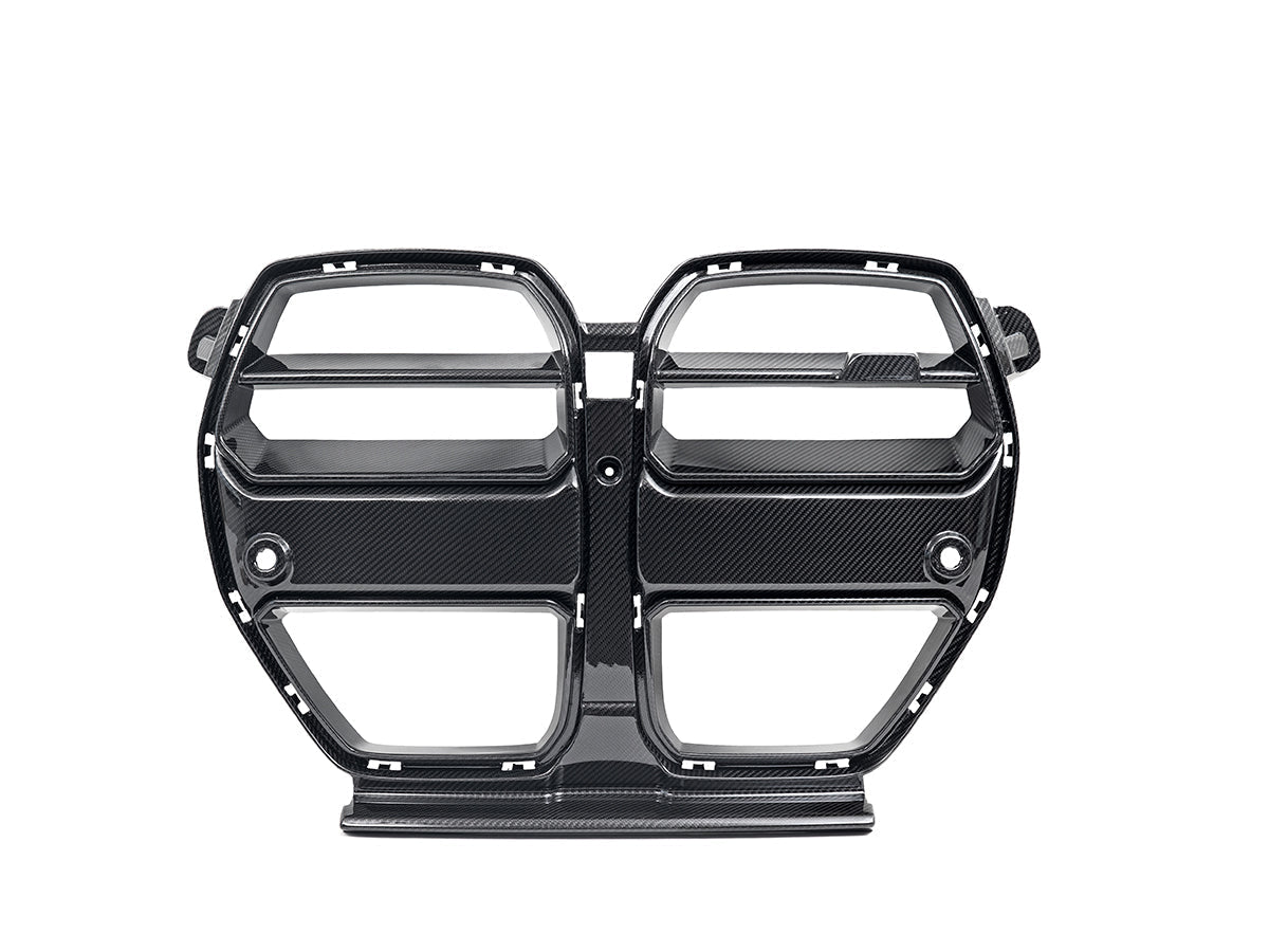 Parrilla delantera AutoTecknic Dry Carbon Avanzato - G80 M3 | G82/ G83 M4