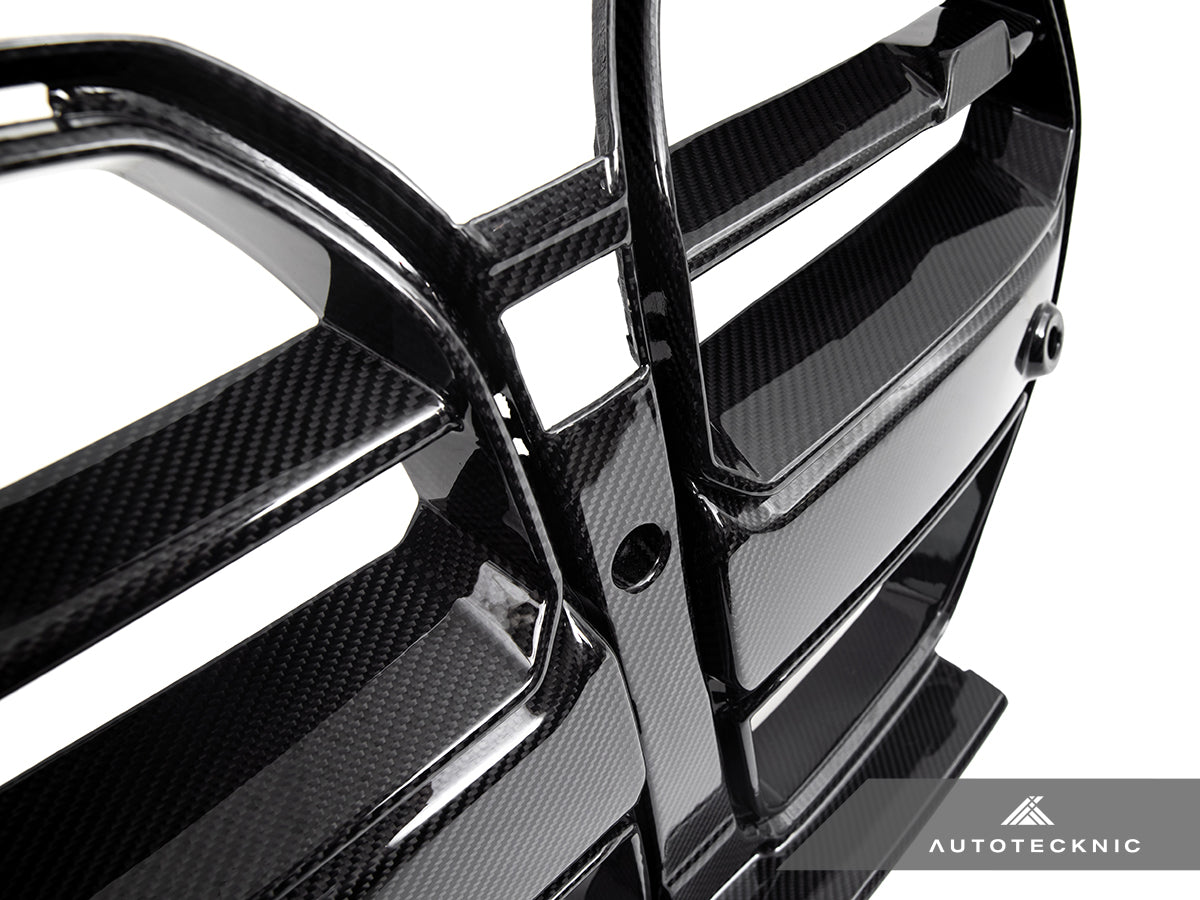 Parrilla delantera AutoTecknic Dry Carbon Avanzato - G80 M3 | G82/ G83 M4