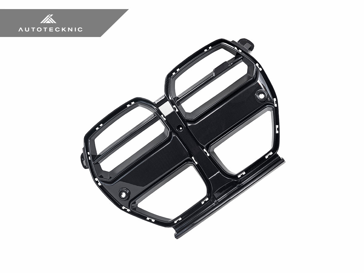 Parrilla delantera AutoTecknic Dry Carbon Avanzato - G80 M3 | G82/ G83 M4