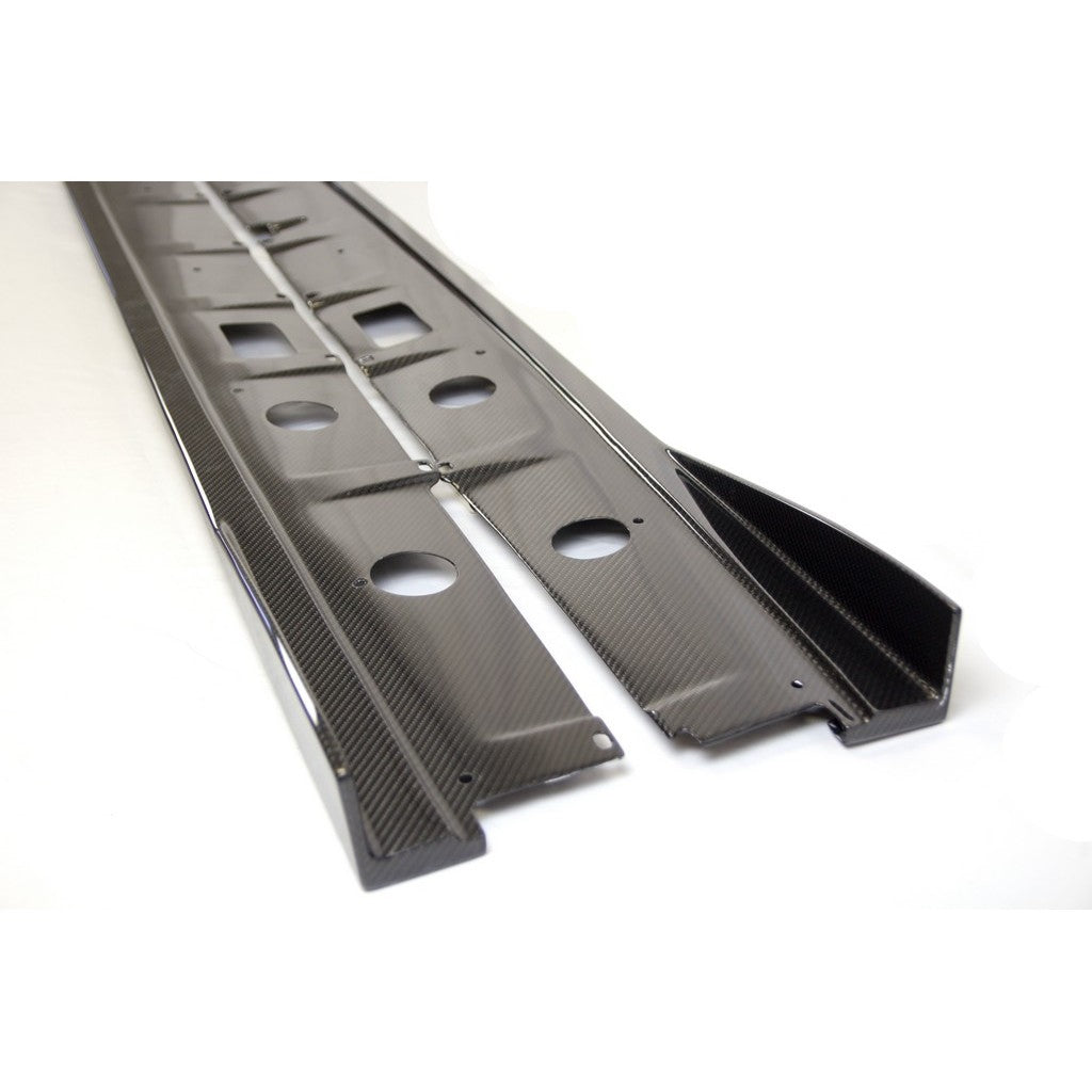 APR Carbon Fiber Side Rocker Extensions/ Side Skirt (2016-2018 Audi R8)