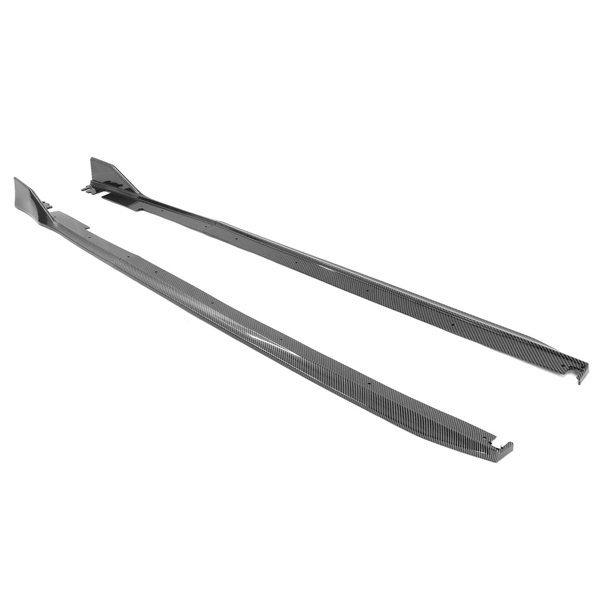 K2 Industries 2022-2025 Honda Civic 11th Type R Side Skirts Rocker Panel Matte Black