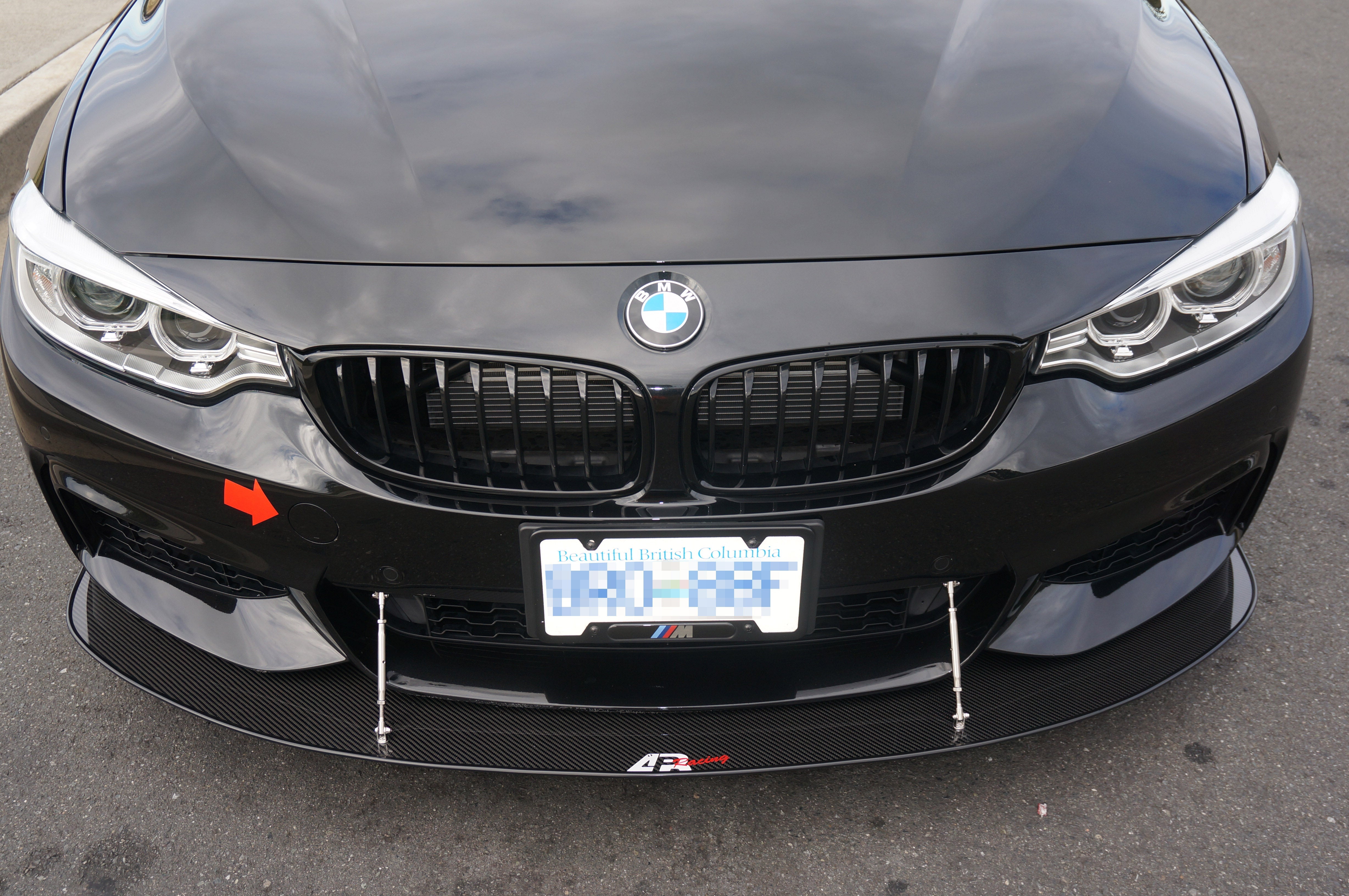 APR Stock Bumper Carbon Fiber Front Wind Splitter (BMW F32/ F33/ F36 435i)