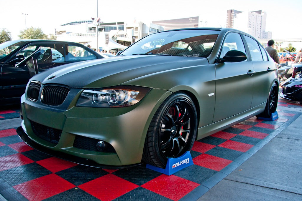 Divisor de viento delantero de fibra de carbono APR (parachoques BMW E90 M-Sport)