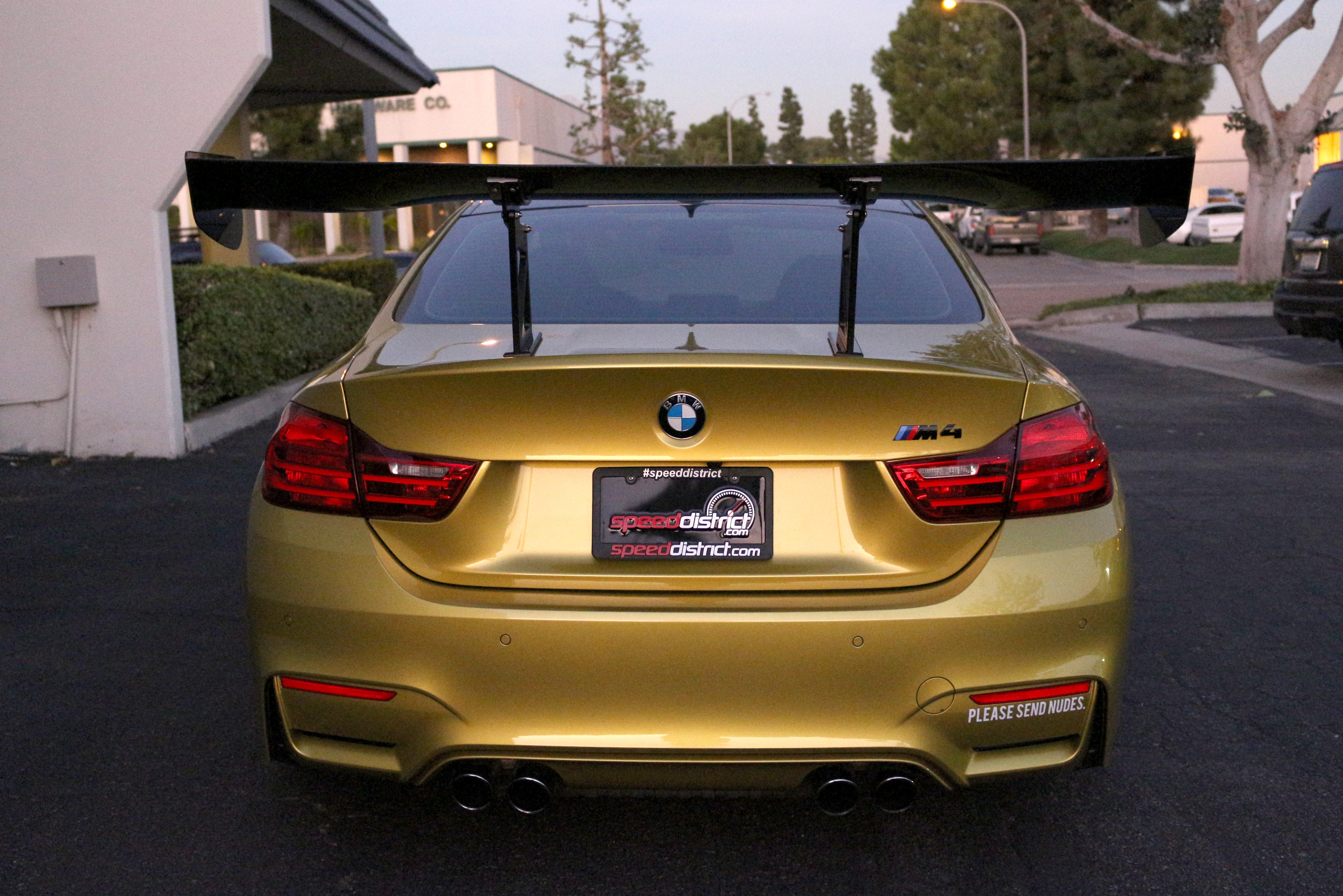 Alerón ajustable de fibra de carbono APR GTC-300 (BMW F82 M4)