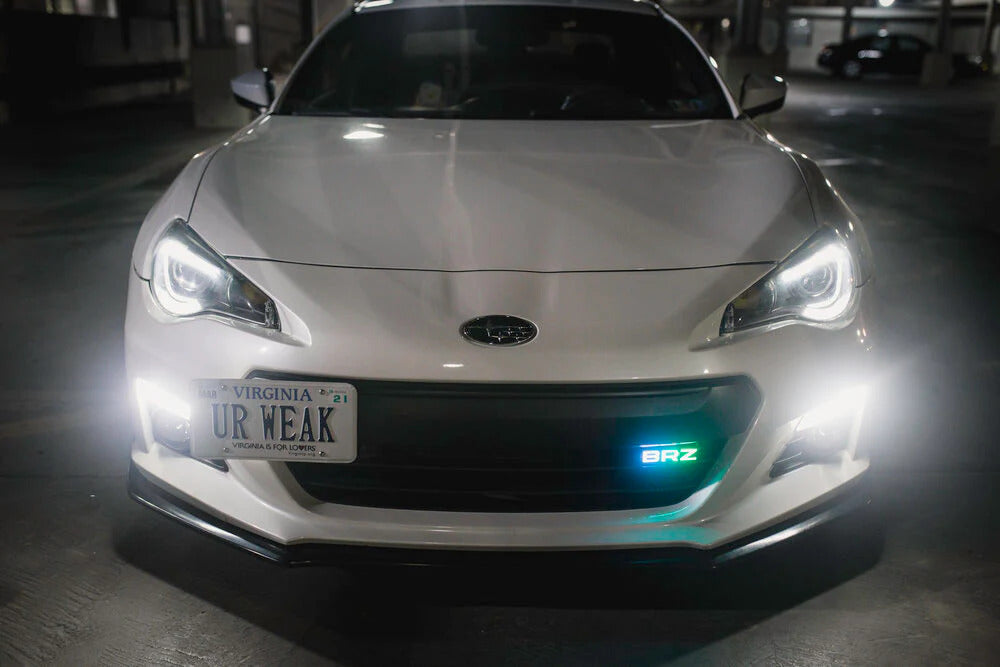 Insignia de parrilla BRZ con logotipos iluminados | BRZ 2013-2024