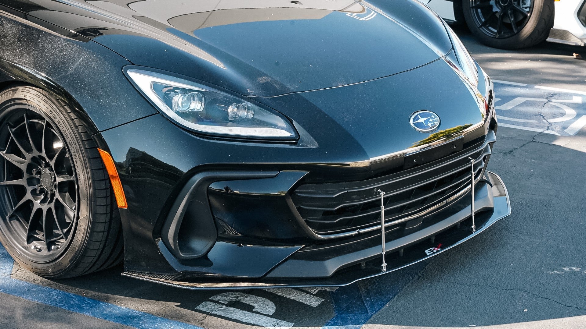 APR Carbon Fiber Wind Splitter w/ Rods (2022-2024 Subaru BRZ)