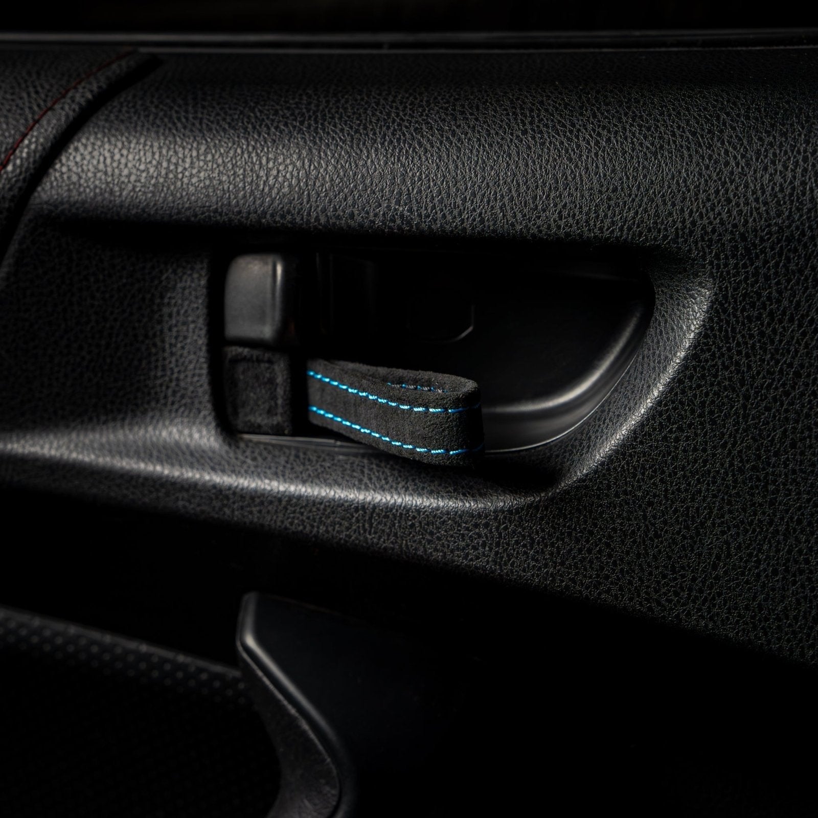 Billetworkz Alcantara Door Pull Strap Kit - Fits Subaru WRX/STI (2008 - 2021), BRZ (2013 - 2021), Crosstrek (2013 - 2017) & More - 14
