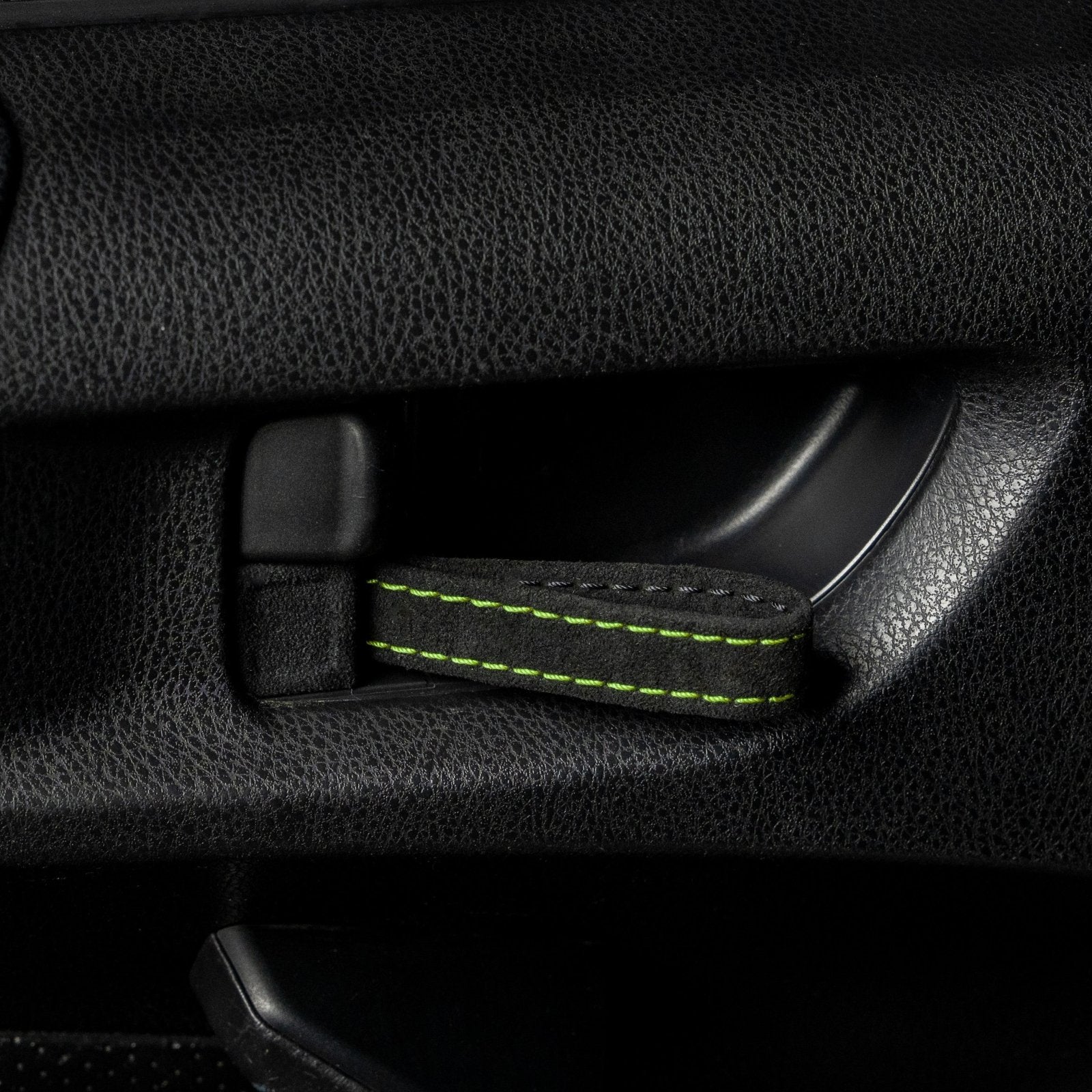 Billetworkz Alcantara Door Pull Strap Kit - Fits Subaru WRX/STI (2008 - 2021), BRZ (2013 - 2021), Crosstrek (2013 - 2017) & More - 16