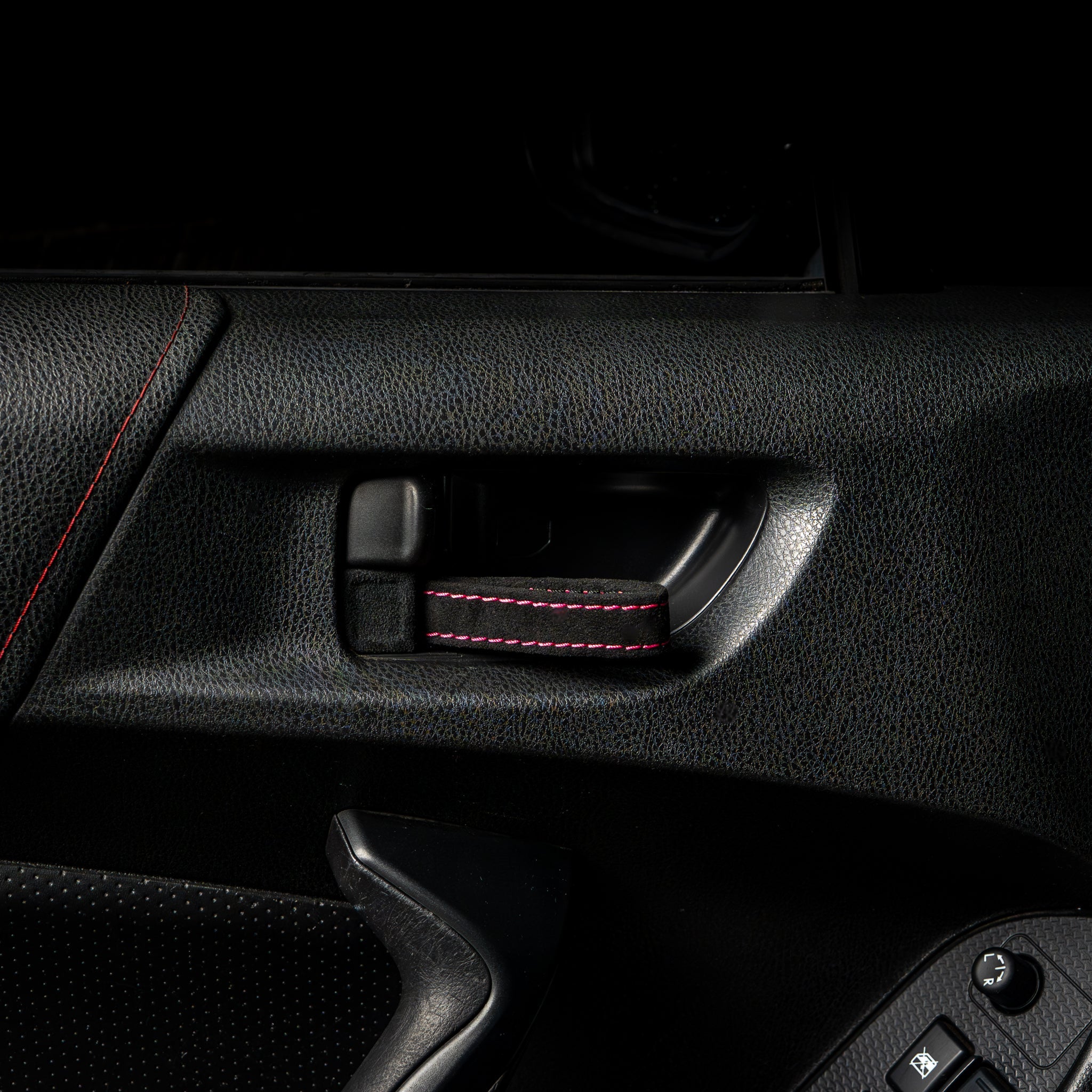 Billetworkz Alcantara Door Pull Strap Kit - Fits Subaru WRX/STI (2008-2021), BRZ (2013-2021), Crosstrek (2013-2017) & More