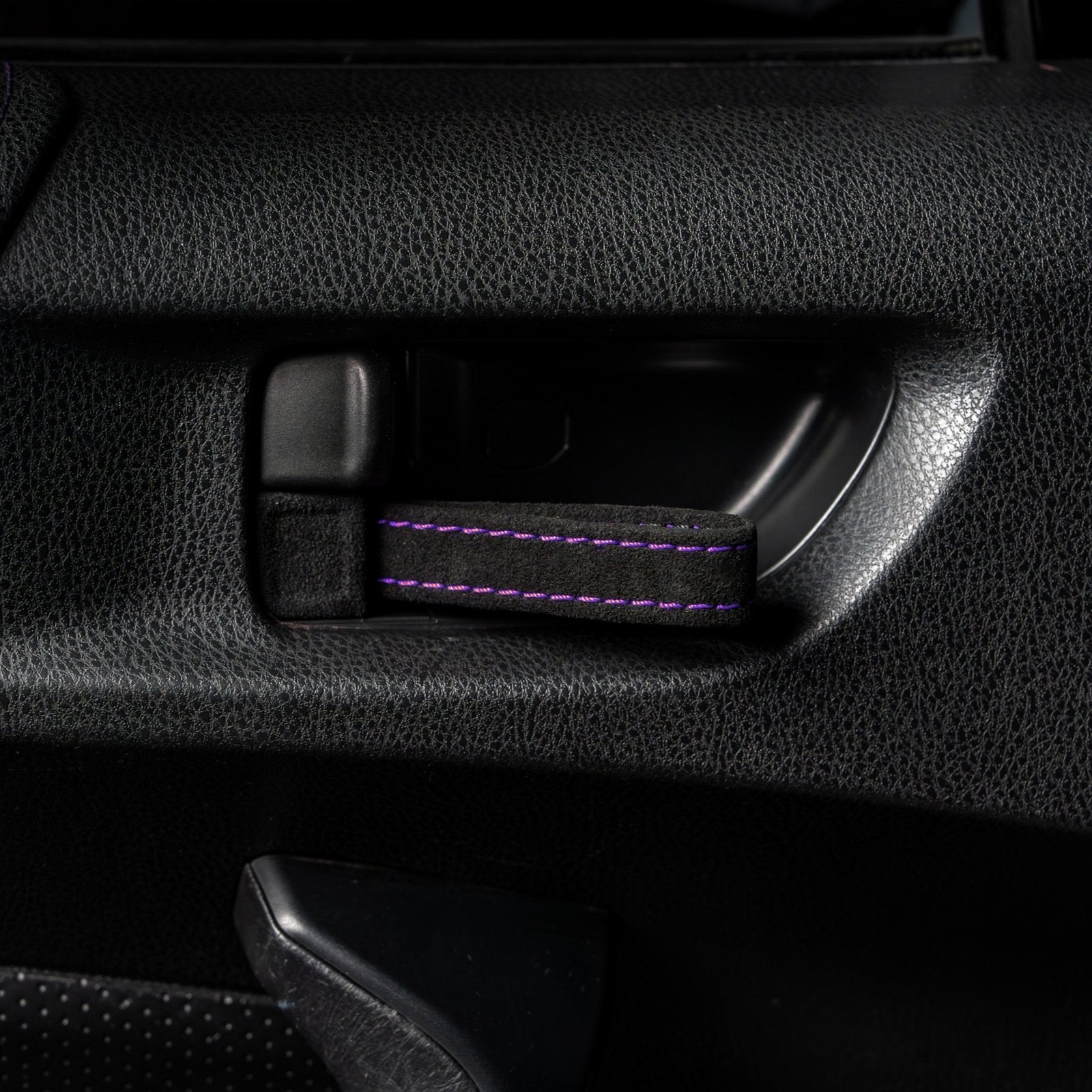 Billetworkz Alcantara Door Pull Strap Kit - Fits Subaru WRX/STI (2008 - 2021), BRZ (2013 - 2021), Crosstrek (2013 - 2017) & More - 29