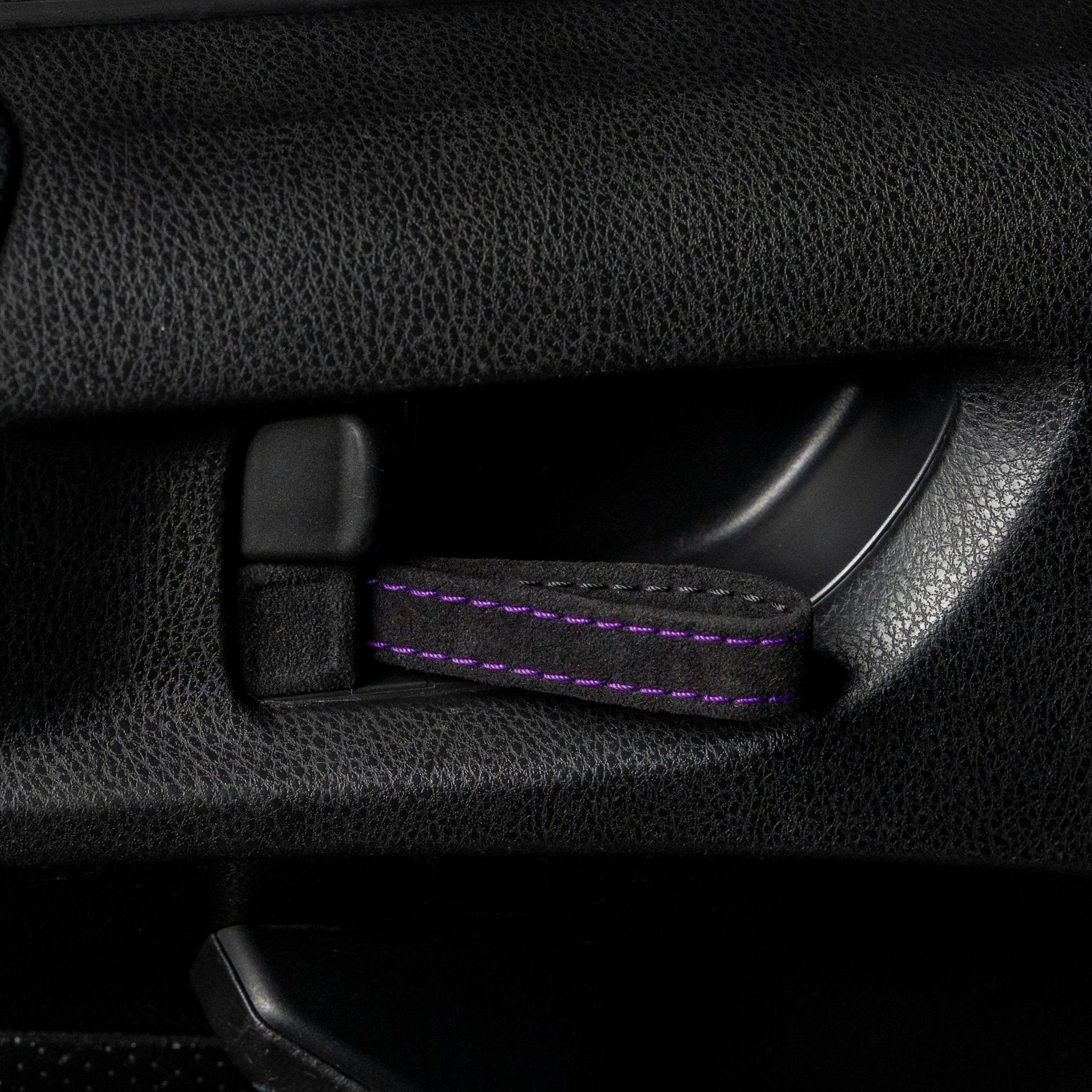 Billetworkz Alcantara Door Pull Strap Kit - Fits Subaru WRX/STI (2008 - 2021), BRZ (2013 - 2021), Crosstrek (2013 - 2017) & More - 30