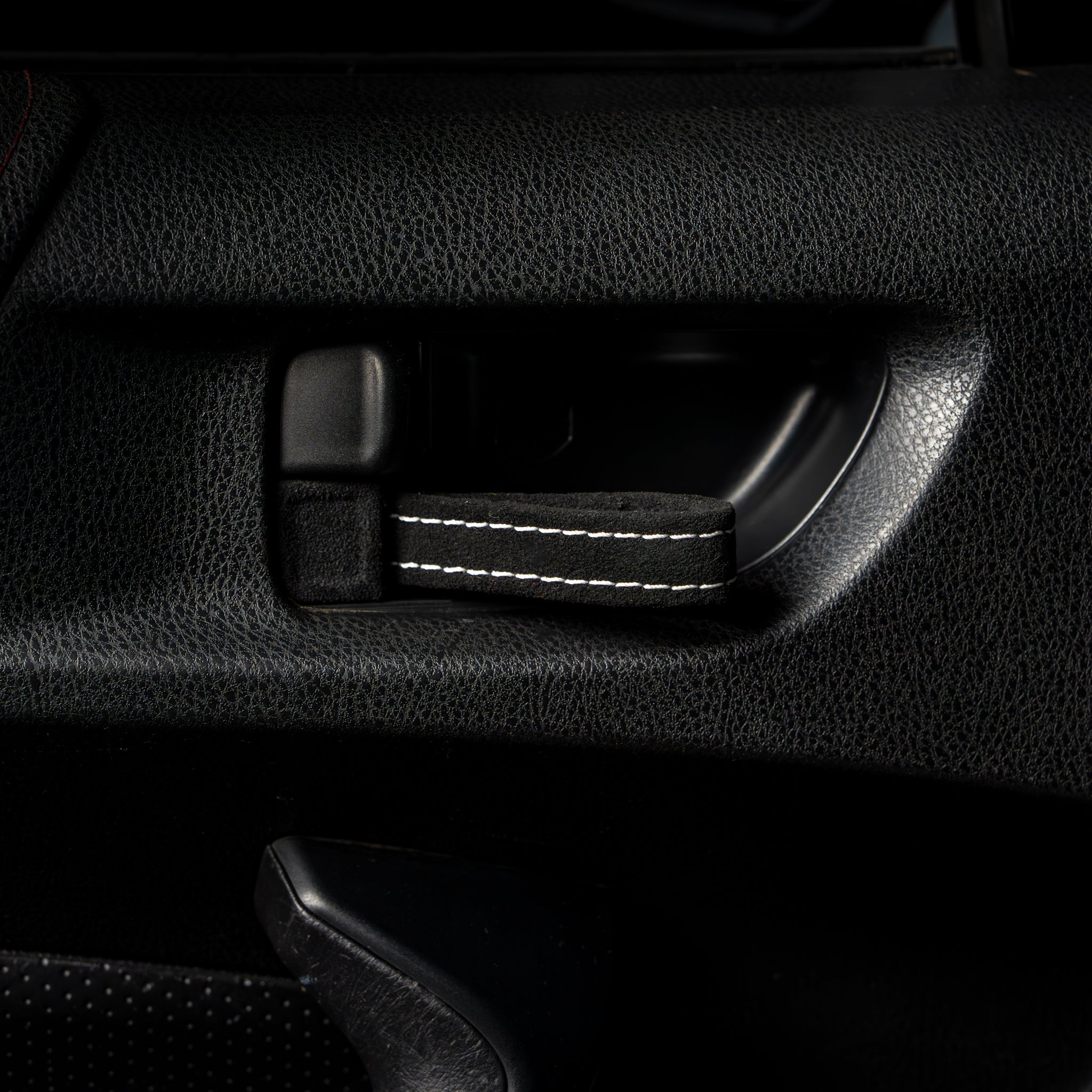 Billetworkz Alcantara Door Pull Strap Kit - Fits Subaru WRX/STI (2008-2021), BRZ (2013-2021), Crosstrek (2013-2017) & More