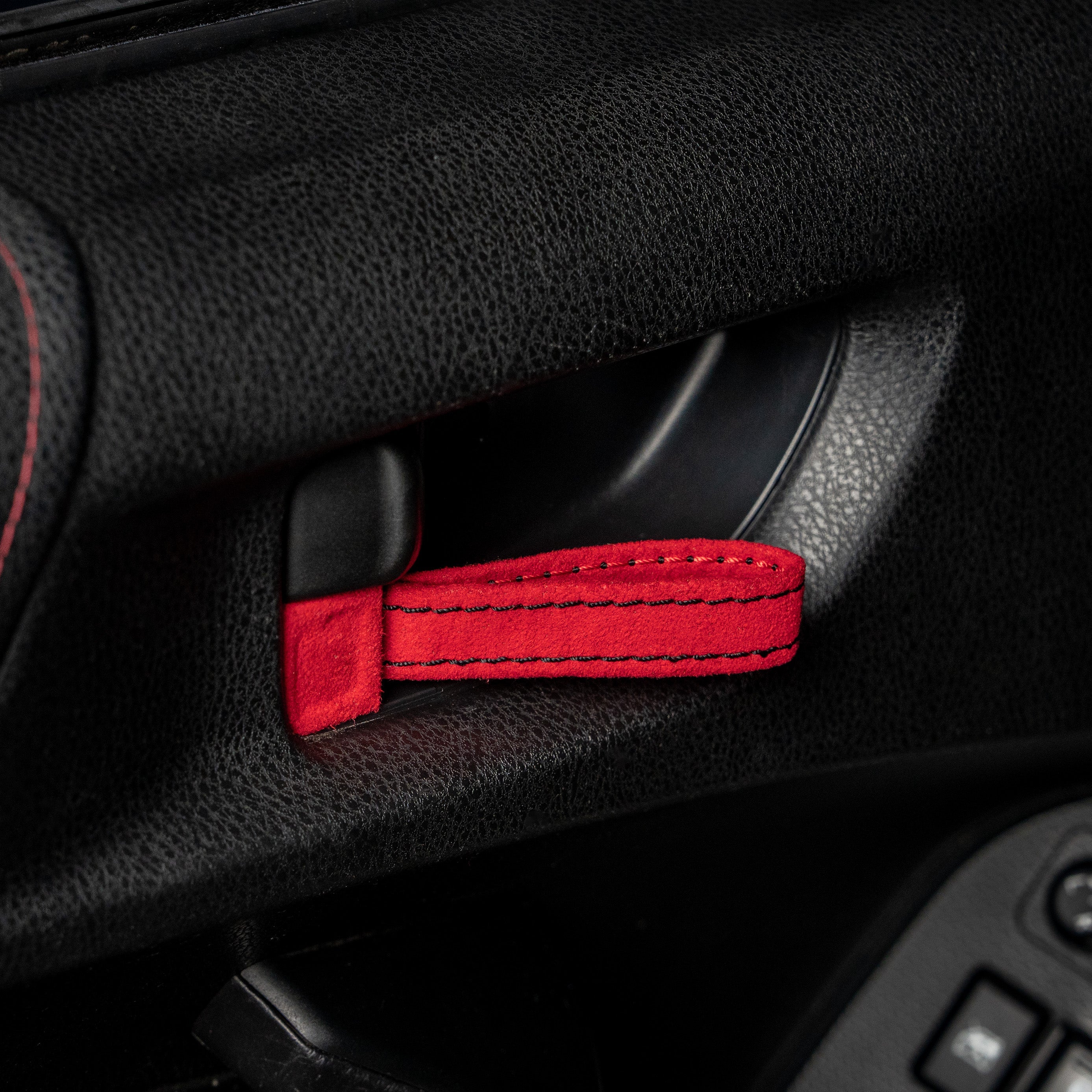Billetworkz Alcantara Door Pull Strap Kit - Fits Subaru WRX/STI (2008-2021), BRZ (2013-2021), Crosstrek (2013-2017) & More