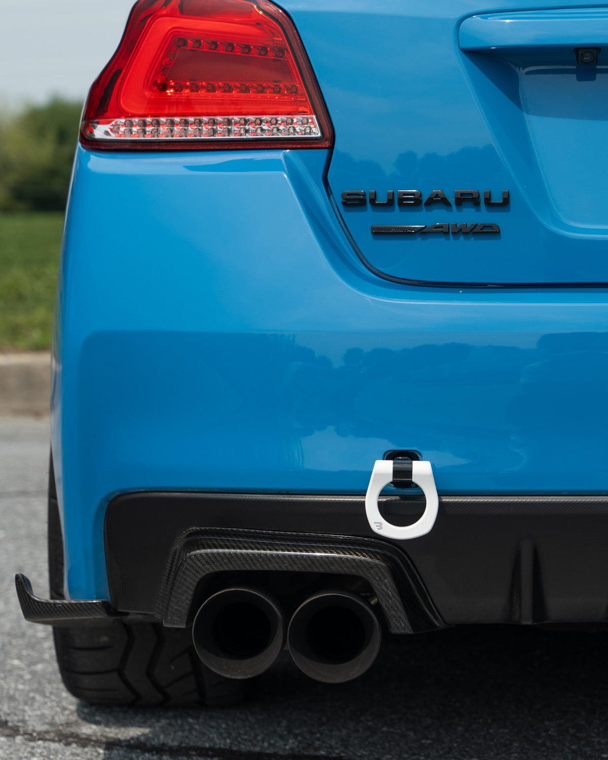 Billetworkz Tow Hook – Subaru WRX / STI 2018–2021 (BW-TOWR-SUB-VA2-F-GRED)