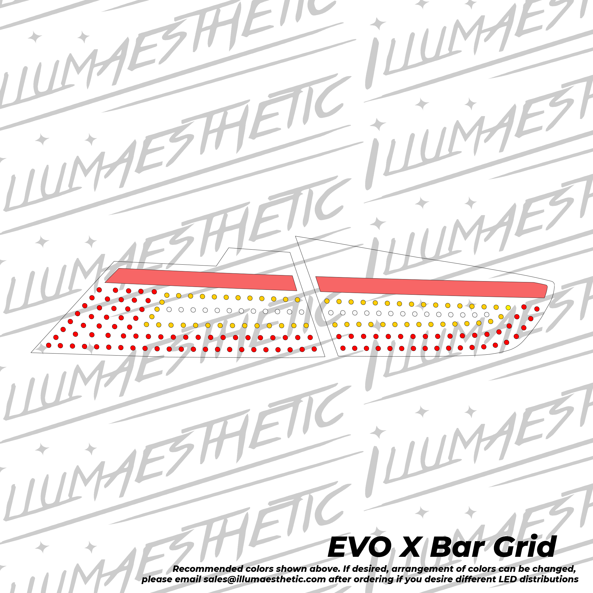 Illumaesthetic Mitsubishi Lancer Evolution X/10 (CZ4A) - Complete DIY Kit