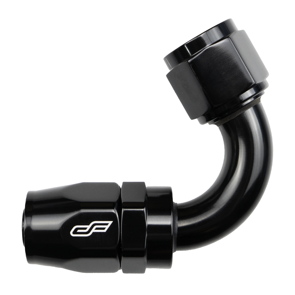 -4 AN 120 Degree Female Aluminum Hose End Fitting