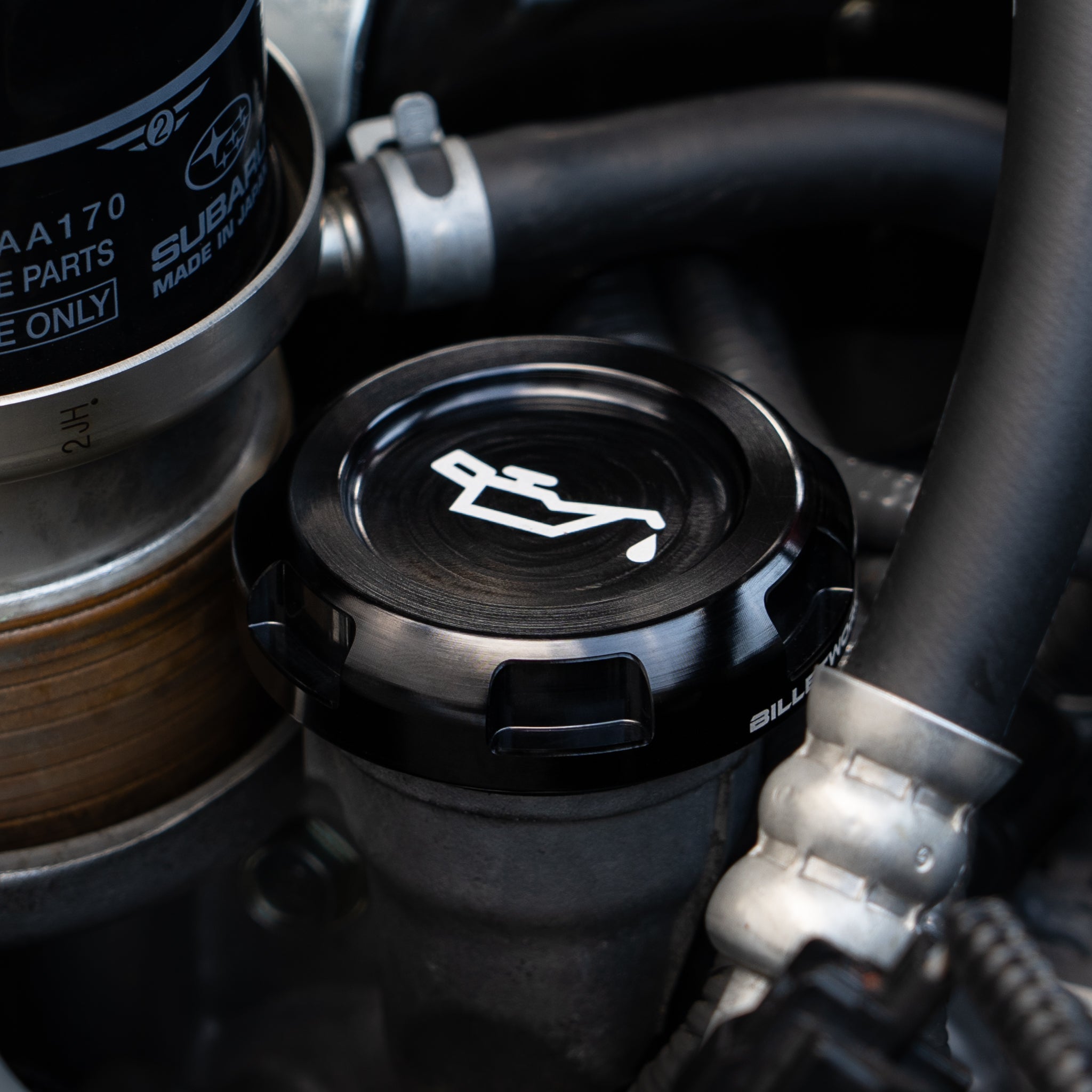 Billetworkz Engine Bay Caps - BRZ/FRS/86 2013-2021 & 2022+