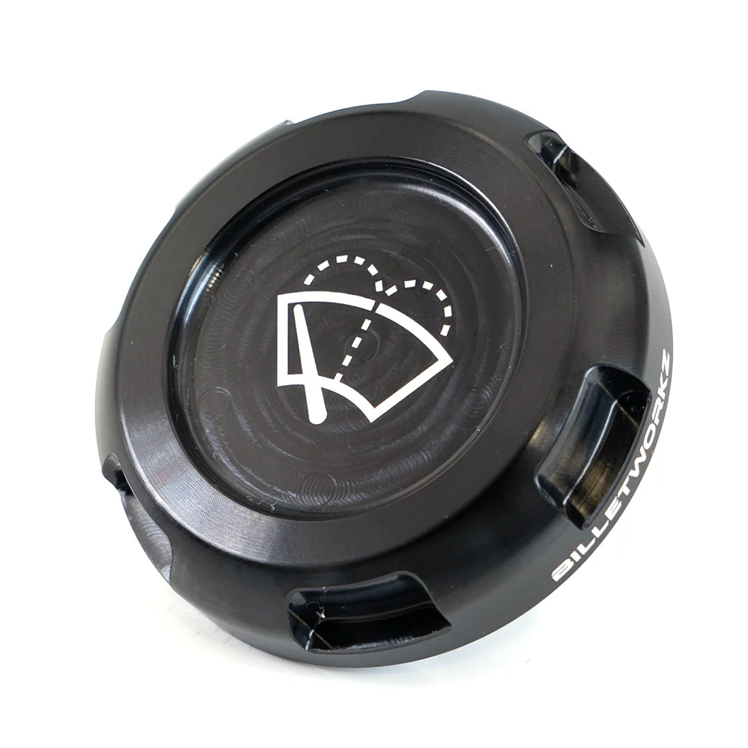 Tapa del depósito de líquido limpiaparabrisas Billetworkz - Compatible con varios modelos Subaru