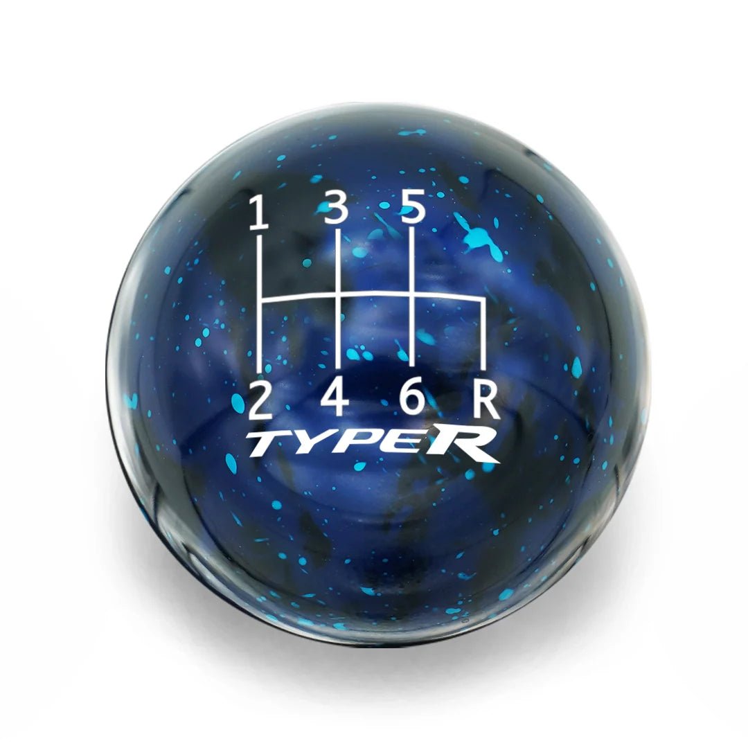Billetworkz Cosmic Space Shift Knob - 6 Speed Type R Standard Engraving - Honda - 8