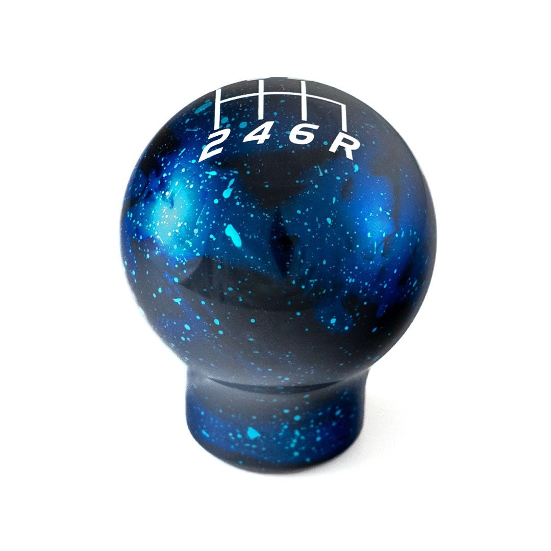 Billetworkz Cosmic Space Shift Knob - 6 Speed Velocity Engraving - Subaru WRX 2015 - 2025 - 2