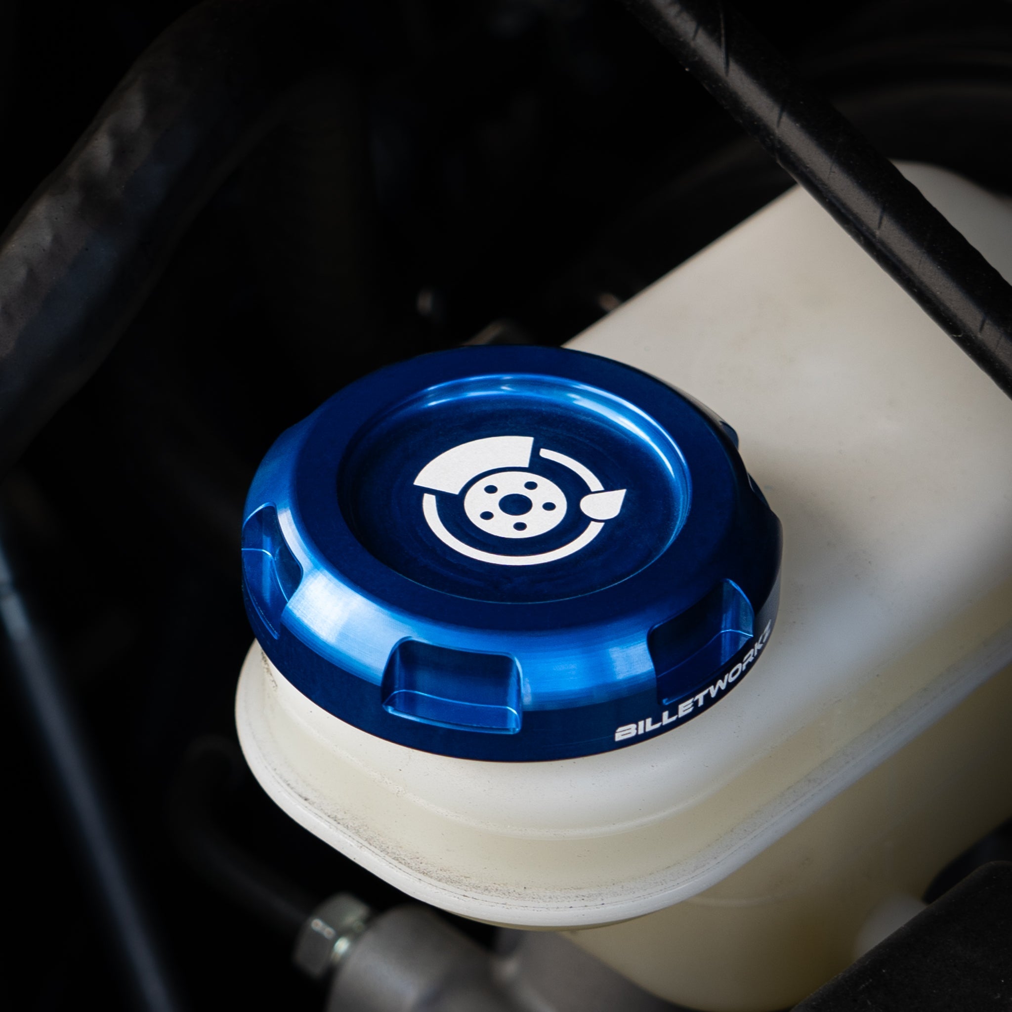 Billetworkz Brake Fluid Reservoir Cap - Multiple Subaru Fitments