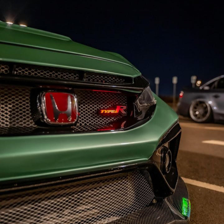 Lit Logos Type R Grill Badge - 4