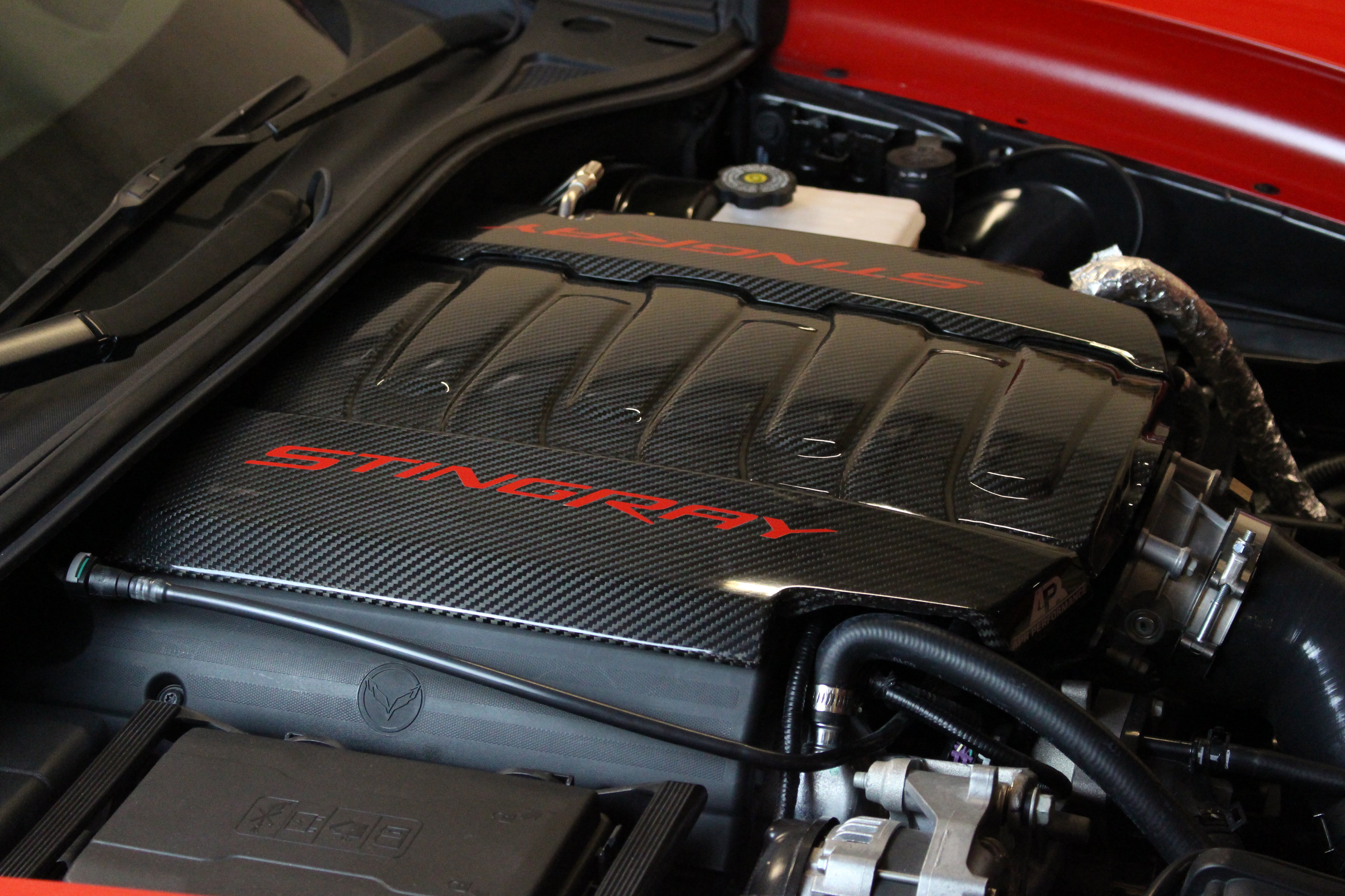APR Carbon Fiber Engine Cover Package (2014-2019 Chevrolet Corvette C7)