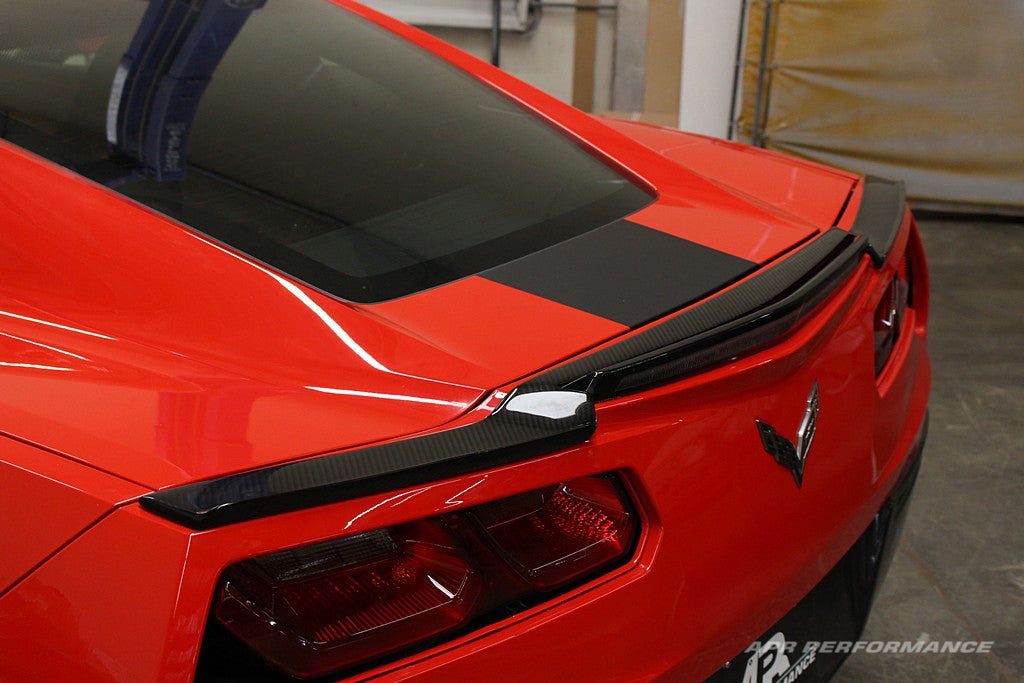 Carbon Fiber Rear Spoiler Delete - Chevrolet C7 Corvette (AS-105721)