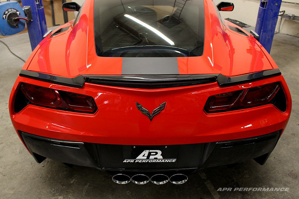 Carbon Fiber Rear Spoiler Delete - Chevrolet C7 Corvette (AS-105721)