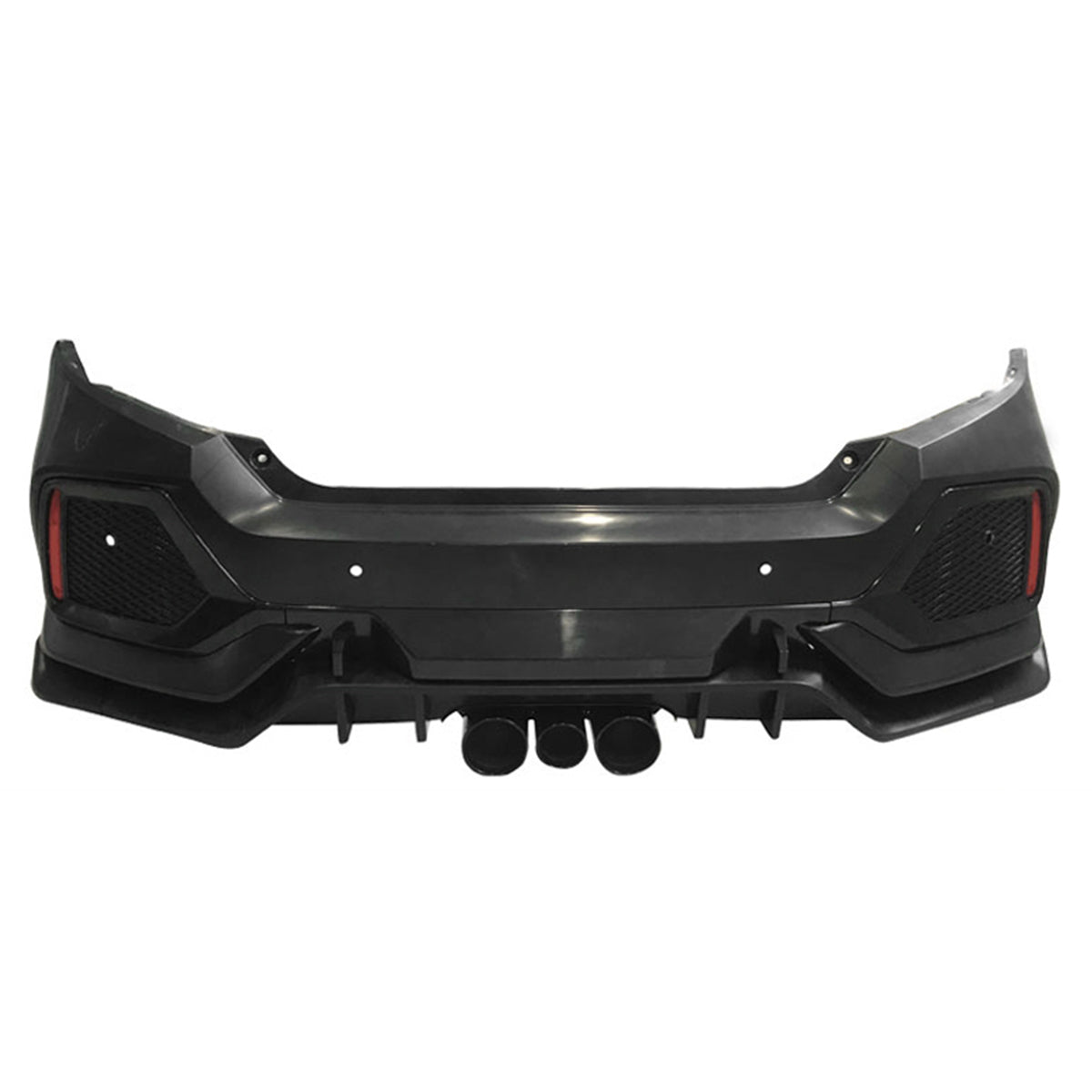 K2 Industries 2016-2021 Honda Civic Sedan Type R Style CTR Bumper + Lip +Grille