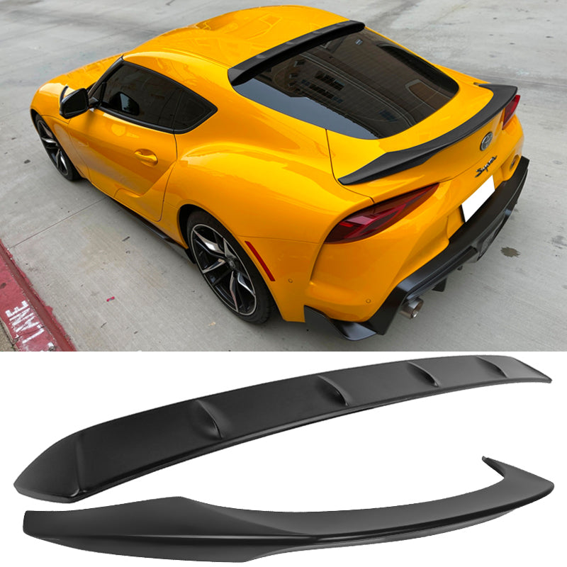 K2 Industries 2000-2025 Toyota GR Supra MK5 V2 Unpaint TRD Trunk + Roof Spoiler ABS