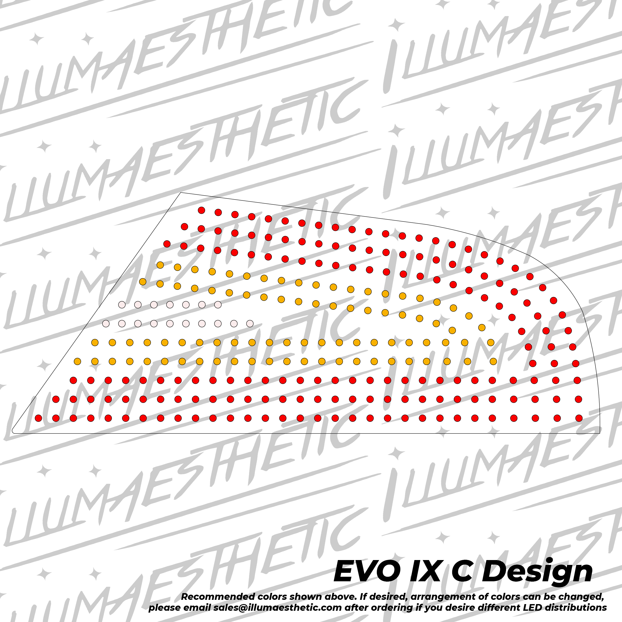 Illumaesthetic Mitsubishi Lancer Evolution 7,8,9 (CT9A) Complete DIY Kit