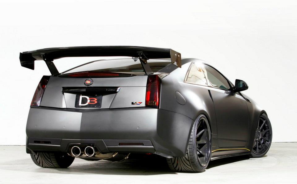 APR GTC-500 Carbon Fiber Adjustable Wing (2011-2015 Cadillac CTS-V Coupe)