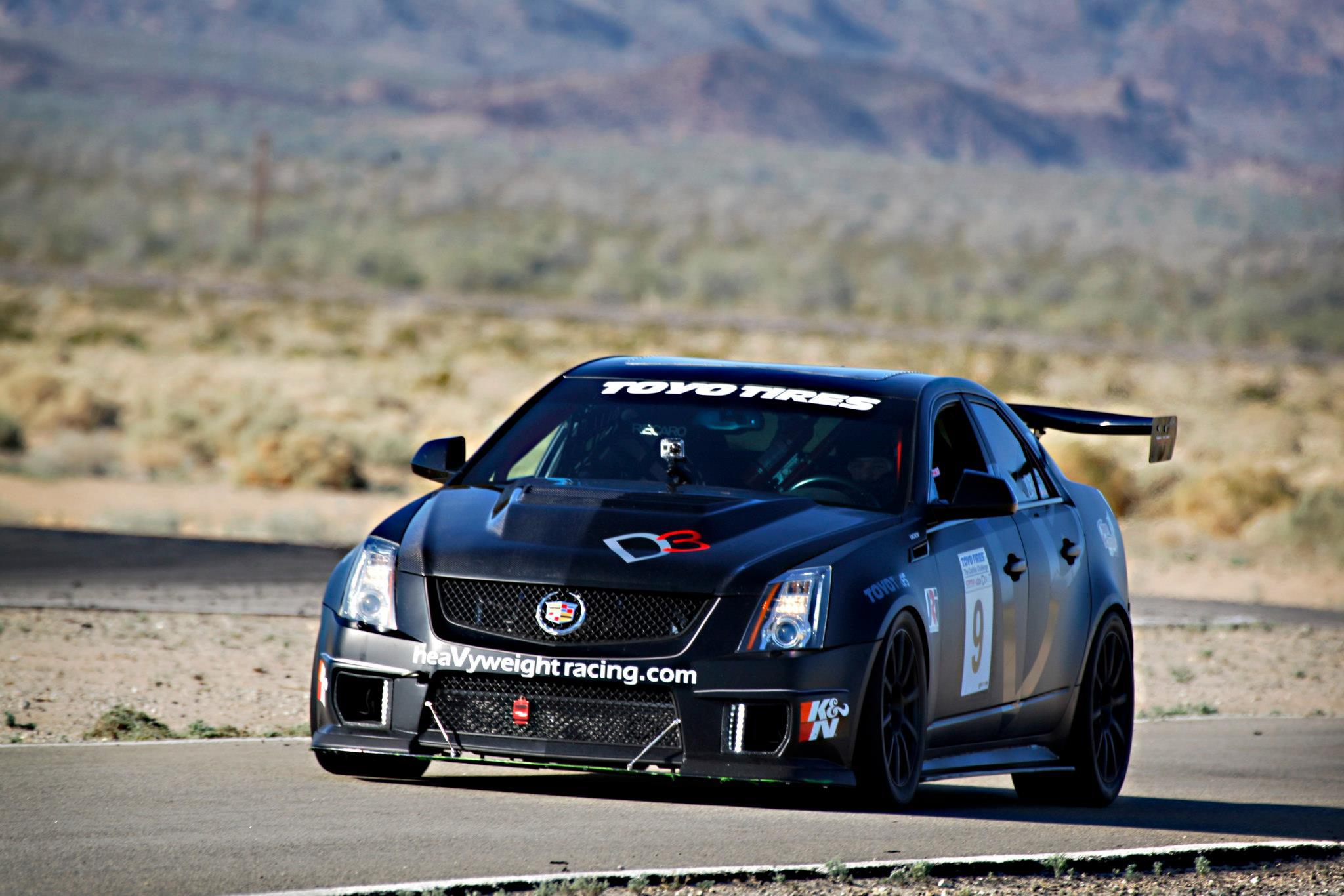 APR GTC-500 Carbon Fiber Adjustable Wing (2008-2015 Cadillac CTS-V Sedan)