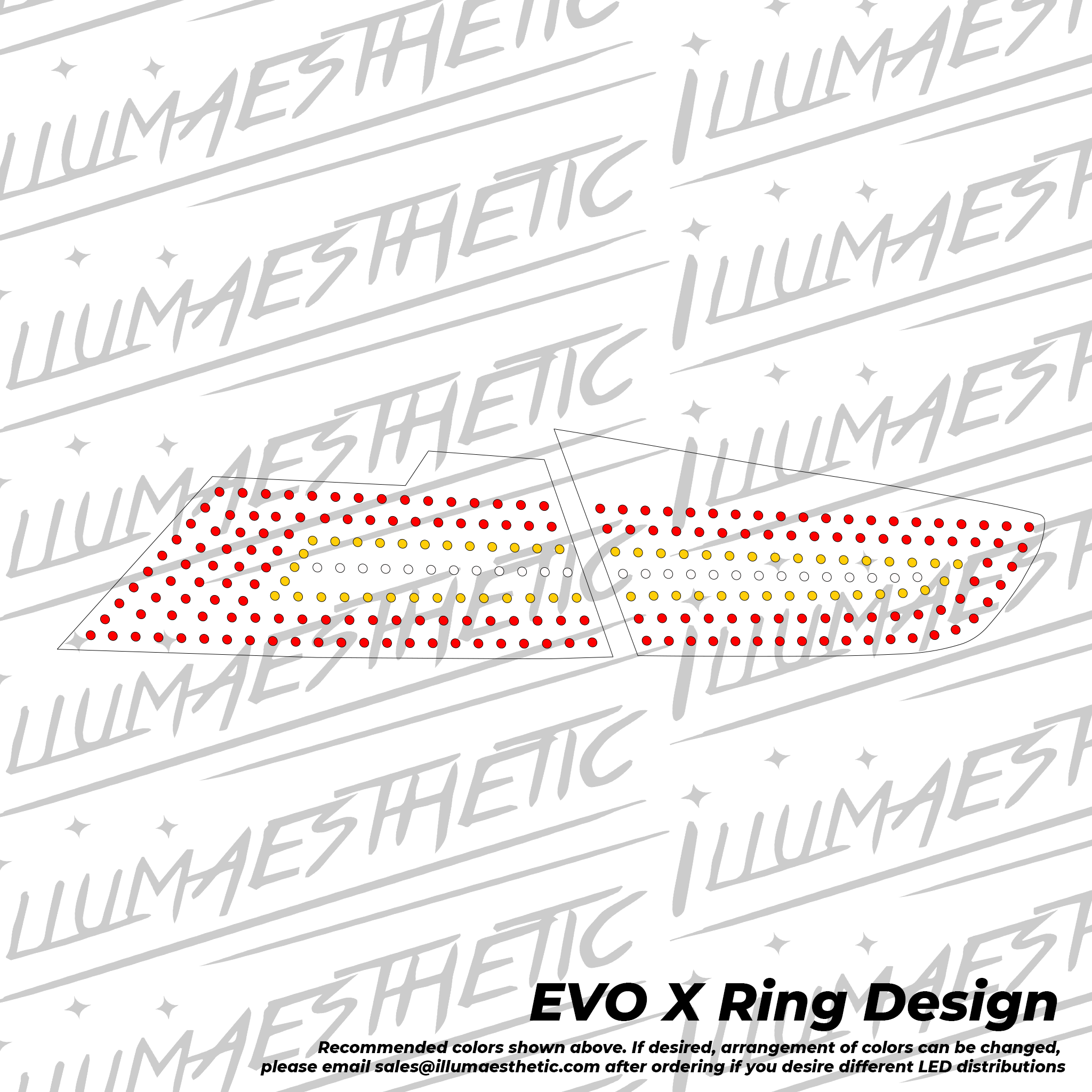 Illumaesthetic Mitsubishi Lancer Evolution X/10 (CZ4A) - Complete DIY Kit