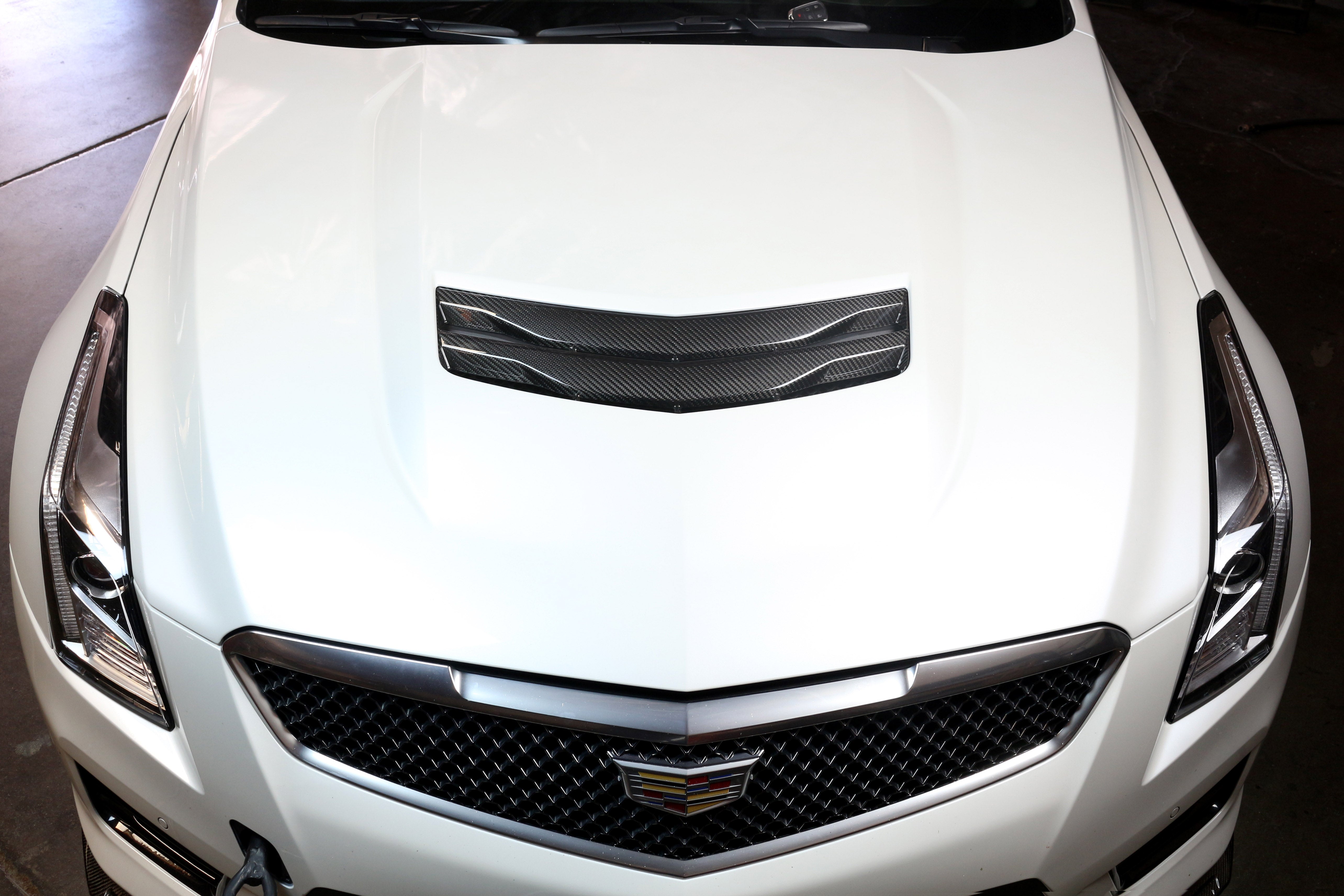 APR Carbon Fiber Hood Vent (2016-2019 Cadillac ATS-V)