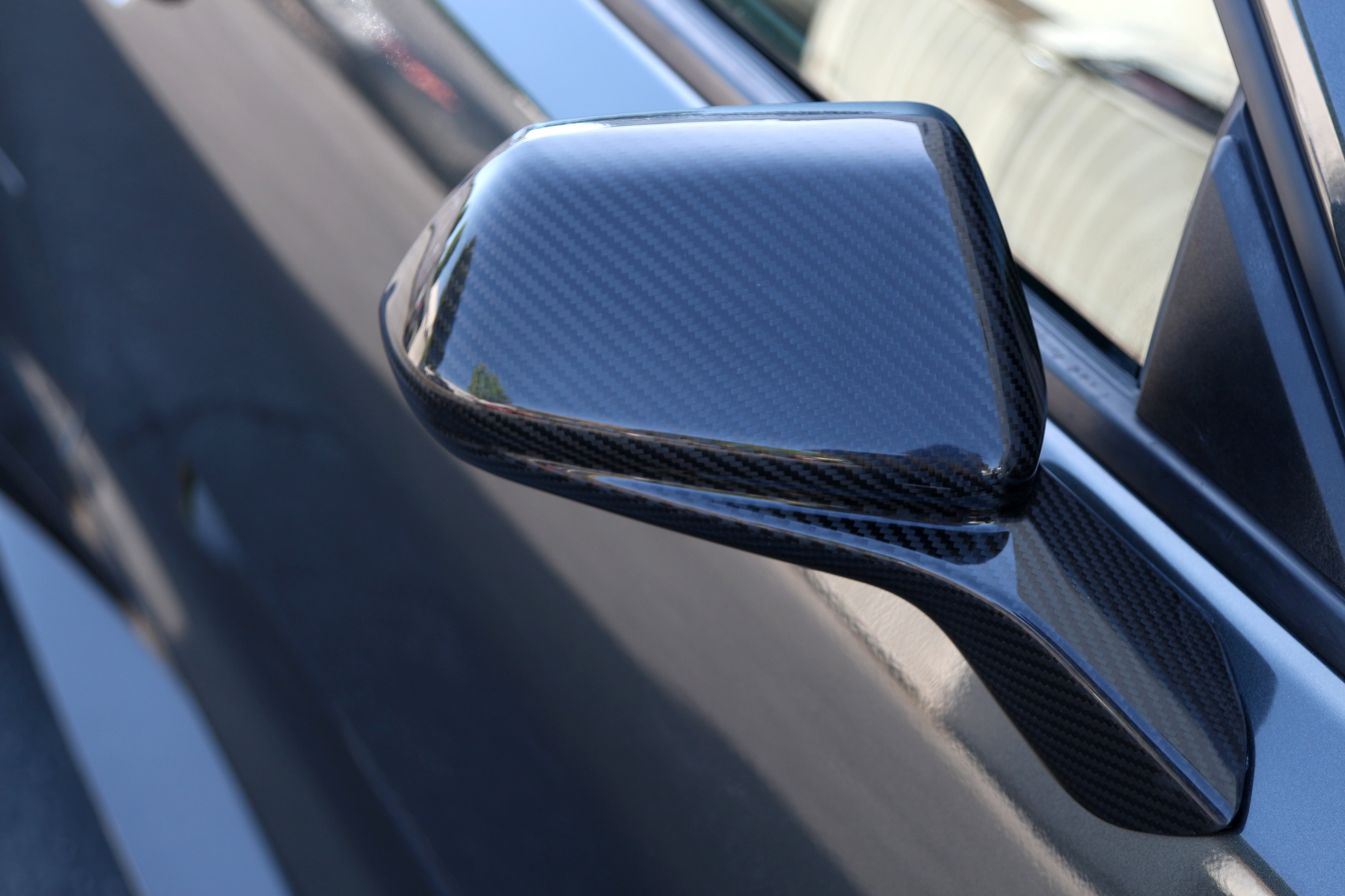 APR Carbon Fiber Replacement Mirror Covers (2016-2023 Chevrolet Camaro)