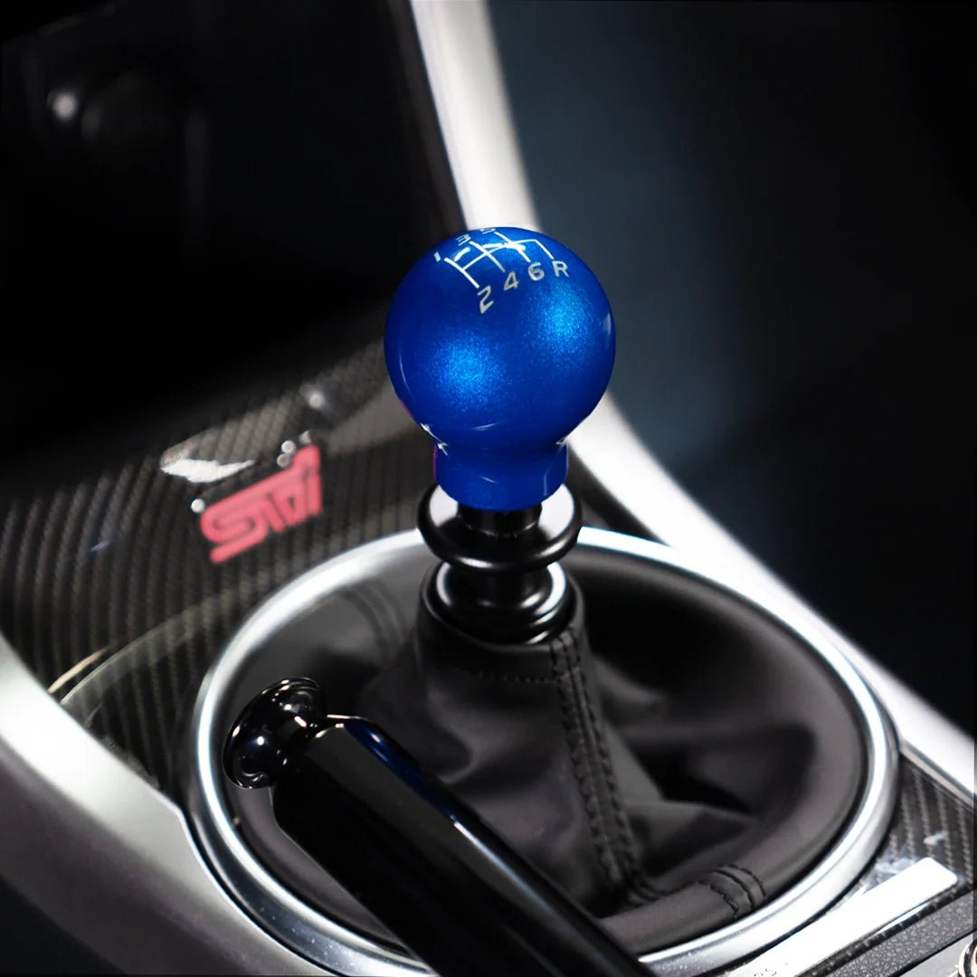 Billetworkz Weighted Shift Knob - 6 Speed Velocity Engraving - Subaru WRX 2015 - 2025 - 6