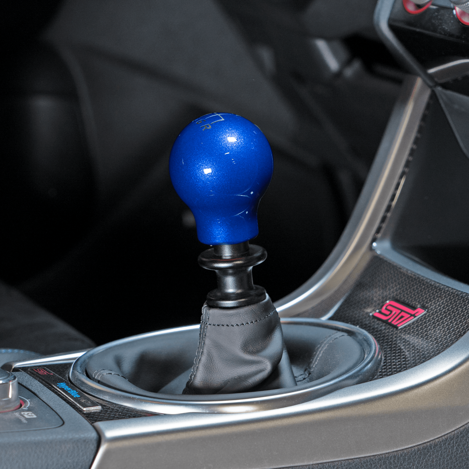 Billetworkz Weighted Shift Knob - 6 Speed Velocity Engraving - Subaru WRX 2015 - 2025 - 7