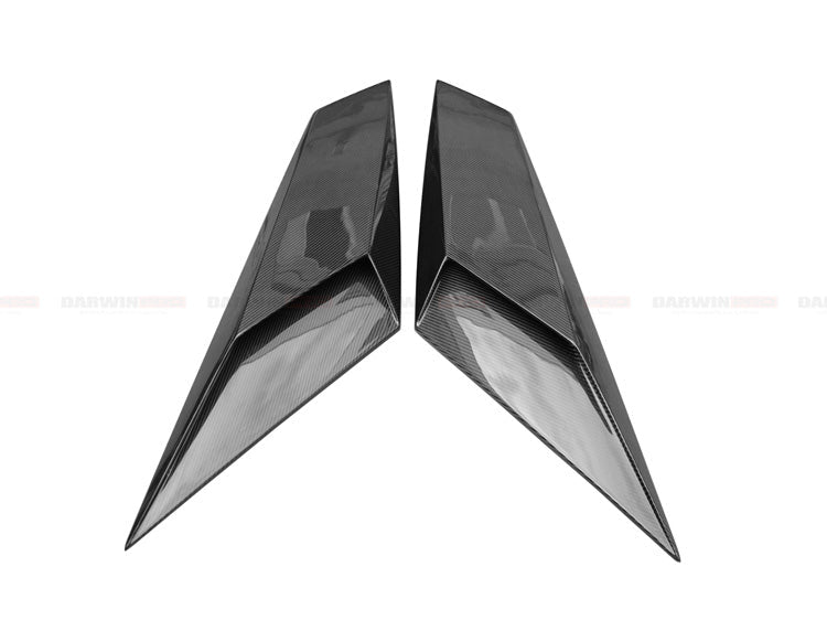 Carbonado Aero Autoclave Carbon Fiber Rear Side Scoops Carbonado Oem | 2017-2021 Lamborghini Aventador LP740 Coupe