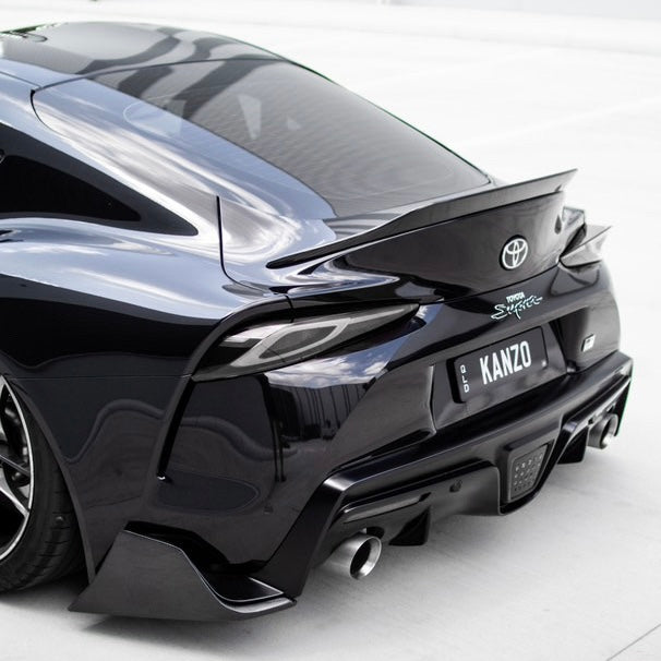 Lente de luz trasera transparente OEM+ Designs para GR Supra (A90/91)