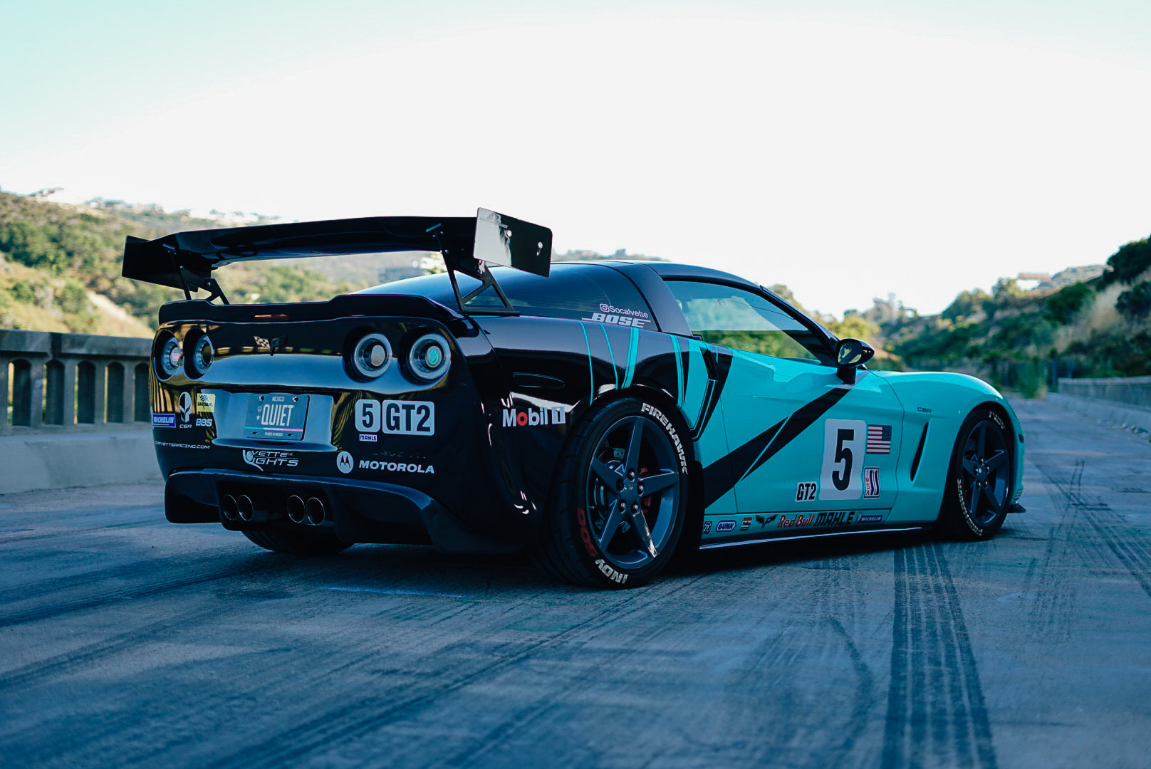 APR GTC-500 Carbon Fiber Adjustable Wing (2005-2013 Chevrolet Corvette C6 / C6 Z06)