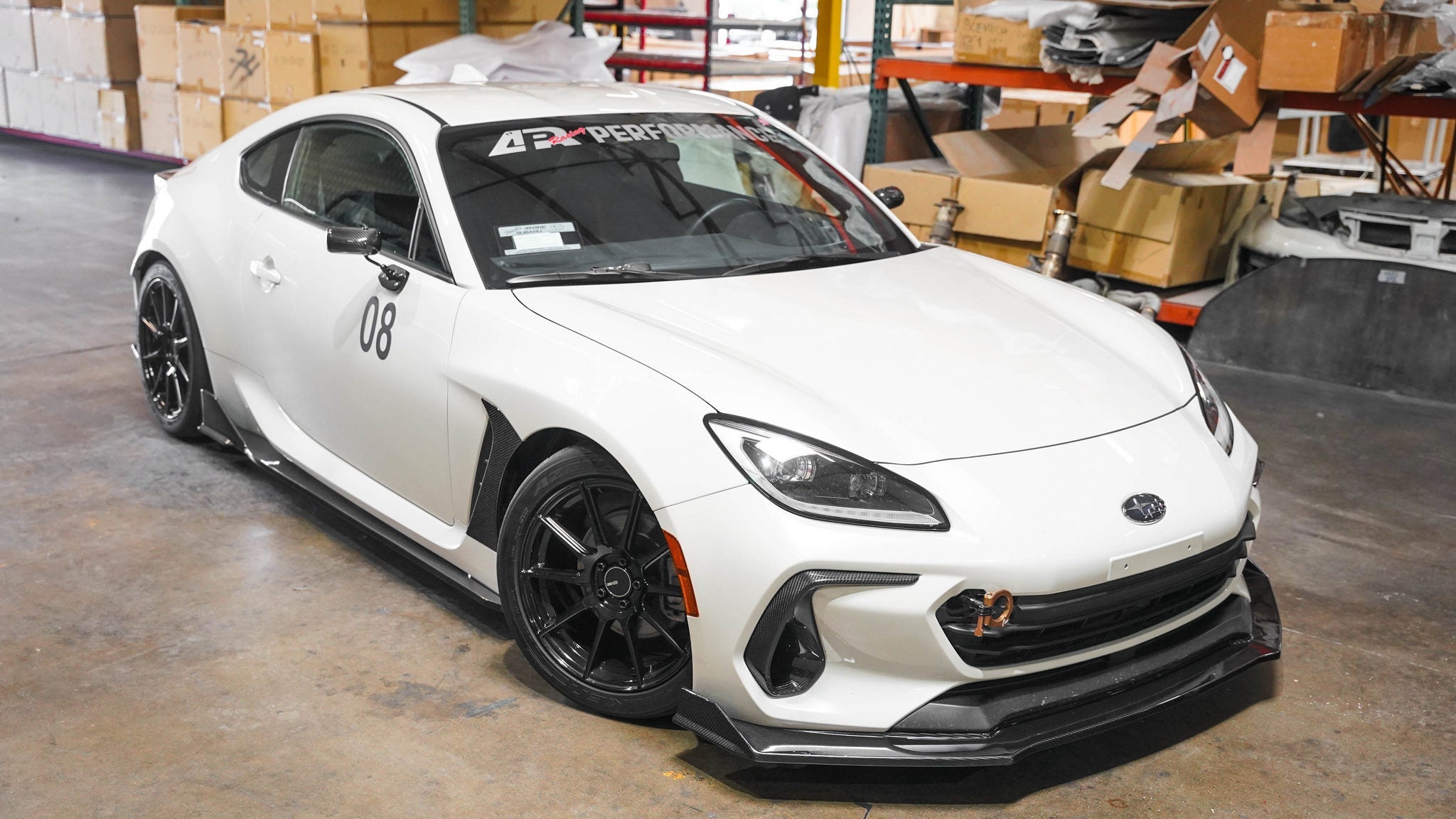 Deflector de aire delantero de fibra de carbono APR (Subaru BRZ 2022-2024)